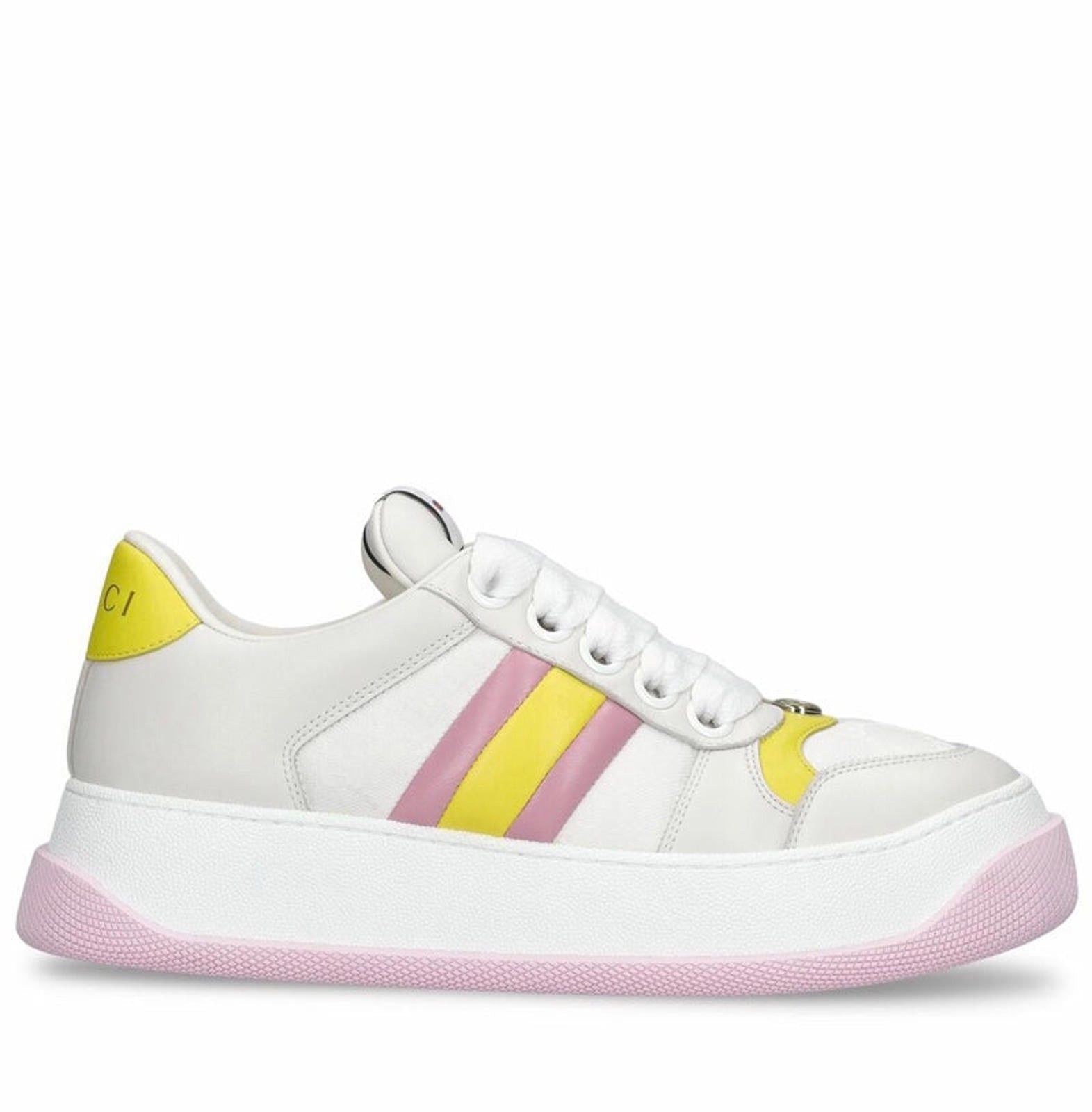 Gucci Screener Trainer Sneakers SIZE 36.5