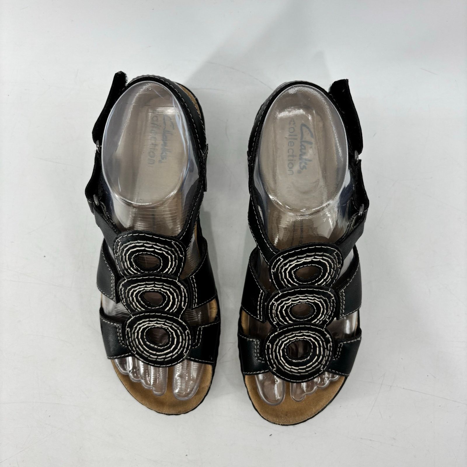 Clarks Clarks Merliah Derby Women's Size 6.5 Sandals Comfort Black Size US 6.5 / IT 36.5 - 5 Thumbnail