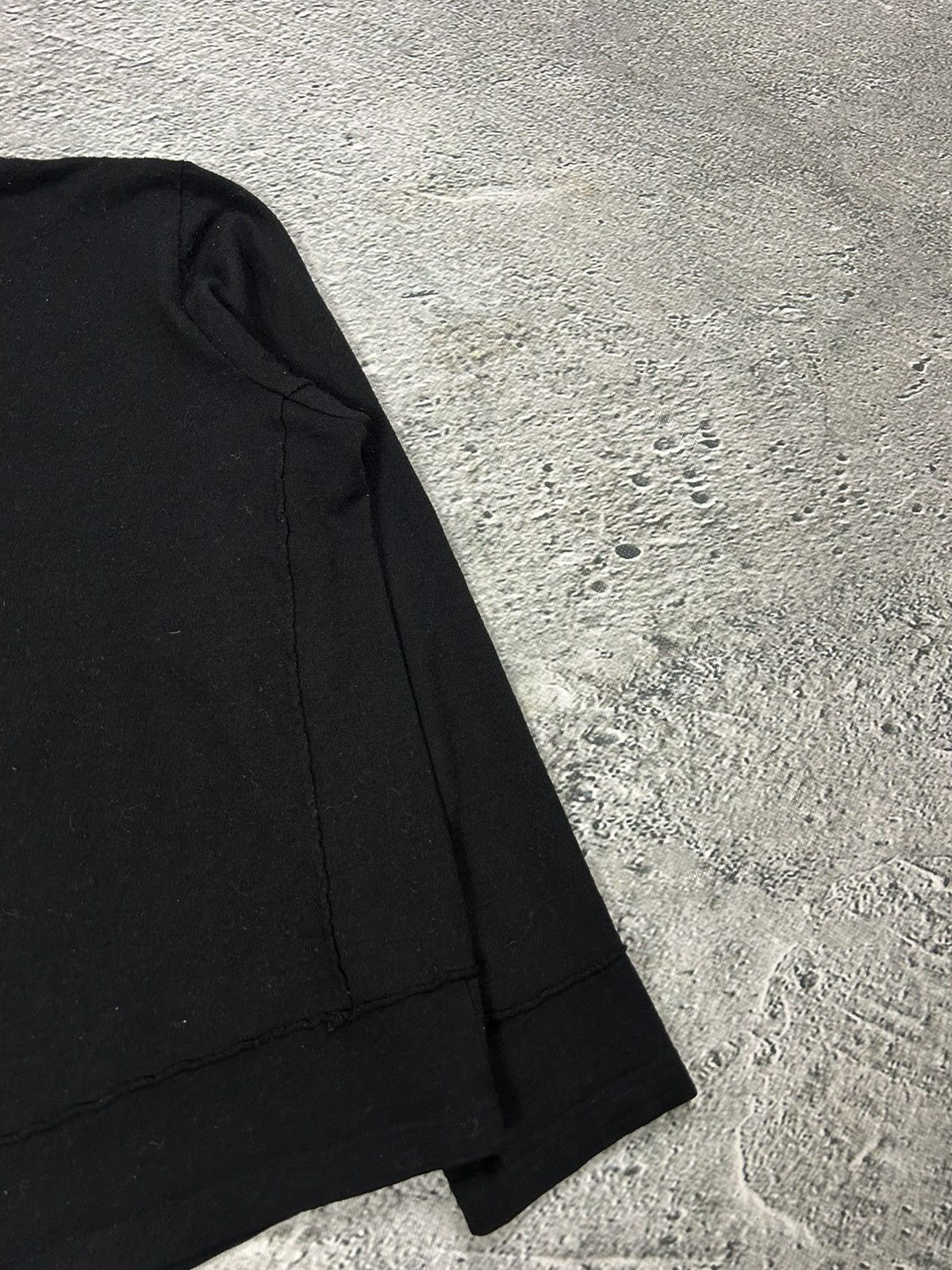 Comme des Garcons × H&M Comme Des Garcons x HM wool sweater Japanese boxy fit black Size L / US 10 / IT 46 - 7 Thumbnail