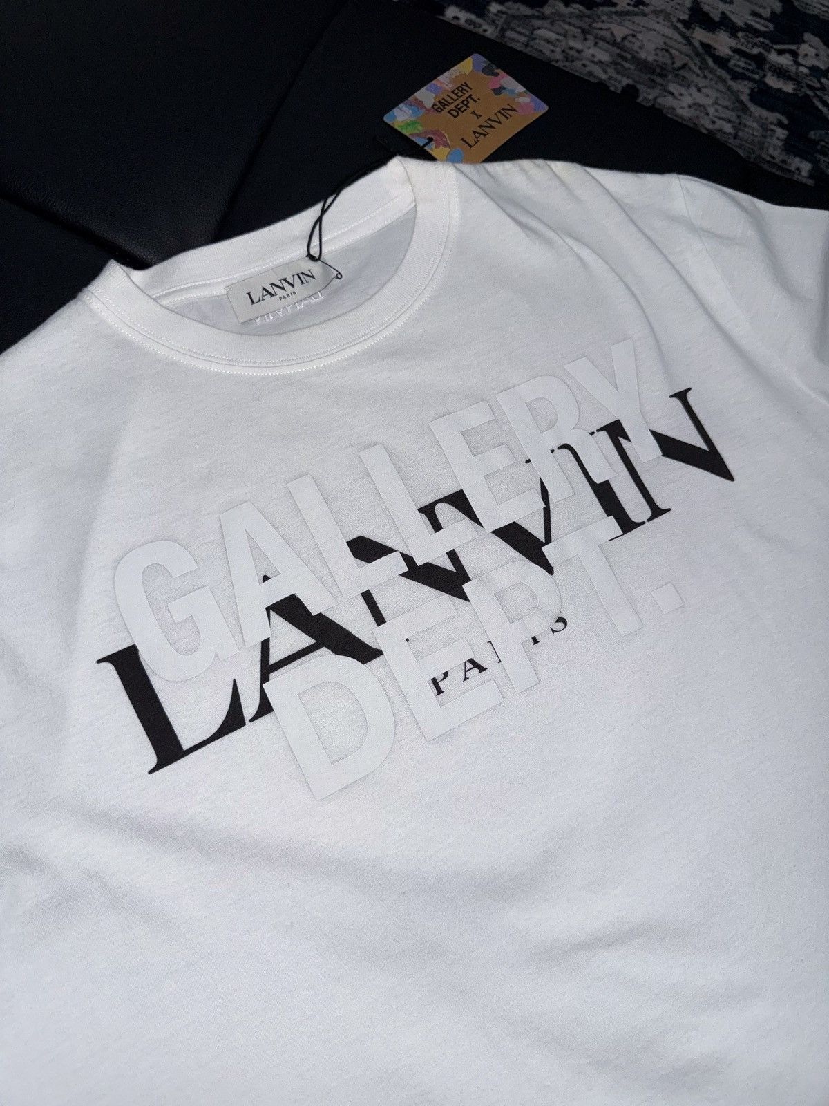 Gallery Dept. × Lanvin Gallery dept x Lanvin logo t shirt Size US L / EU 52-54 / 3 - 2 Thumbnail