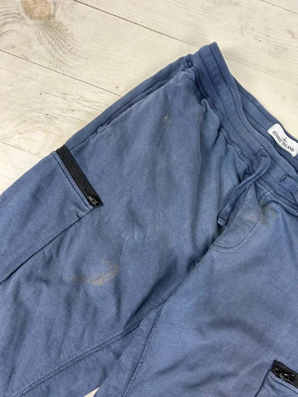 Stone Island Stone Island 2017 Navy Cargo Joggers Sweatpants Size US 34 / EU 50 - 8 Thumbnail