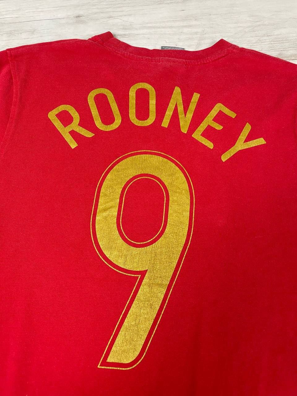 Nike Vintage Nike England Rooney #9 T Shirt Soccer Football Size US M / EU 48-50 / 2 - 11 Thumbnail