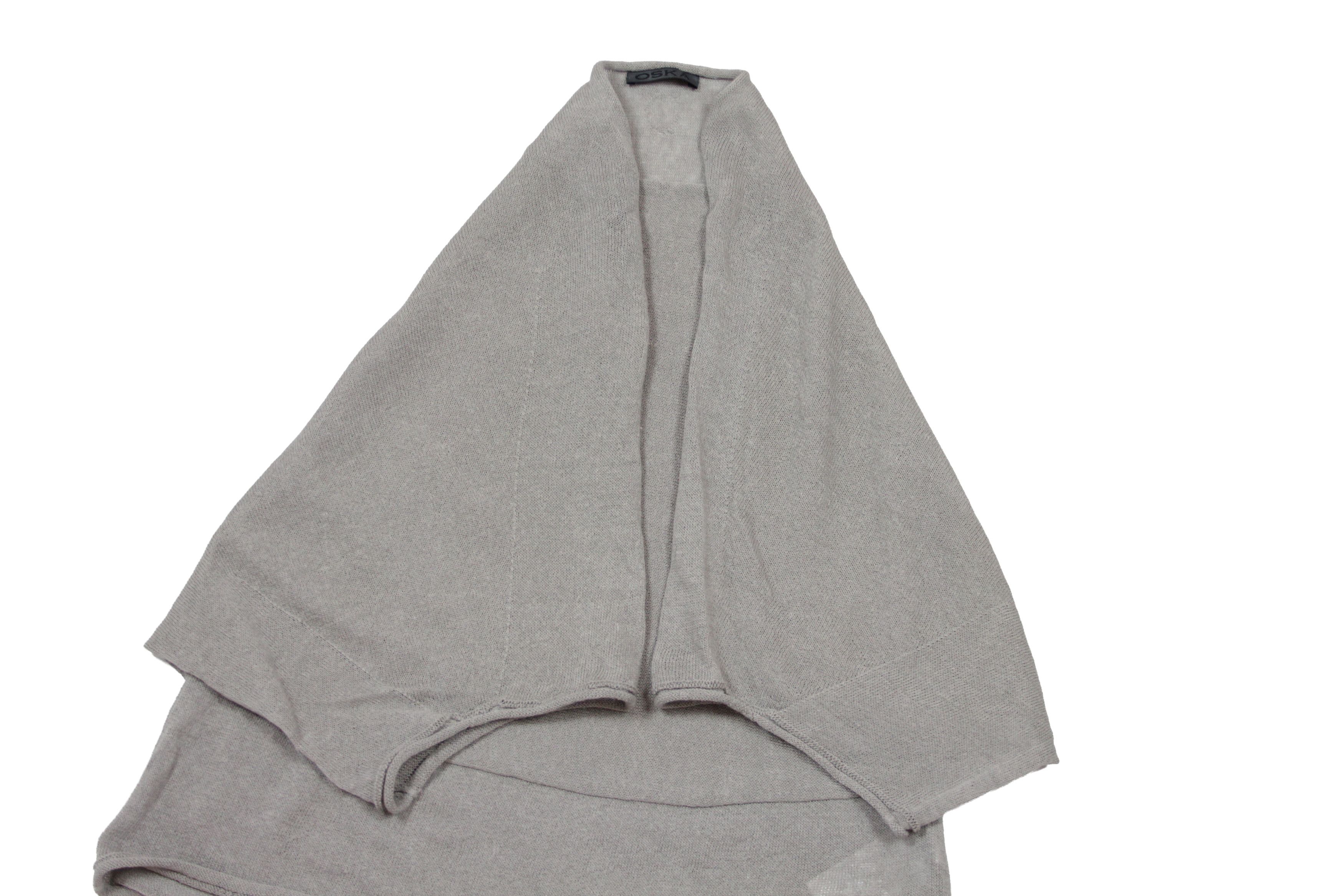 OSKA Linen Mesh Avant Garde Battwings Knit Sweater Size S / US 4 / IT 40 - 6 Thumbnail