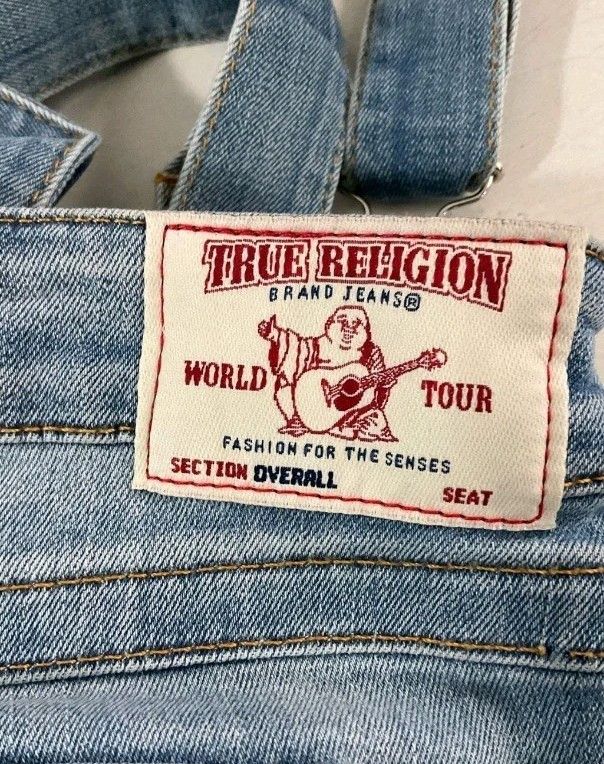 True Religion NWT True Religion Denim Overall Sz XS RSP 249$ Size 30" / US 8 / IT 44 - 6 Thumbnail