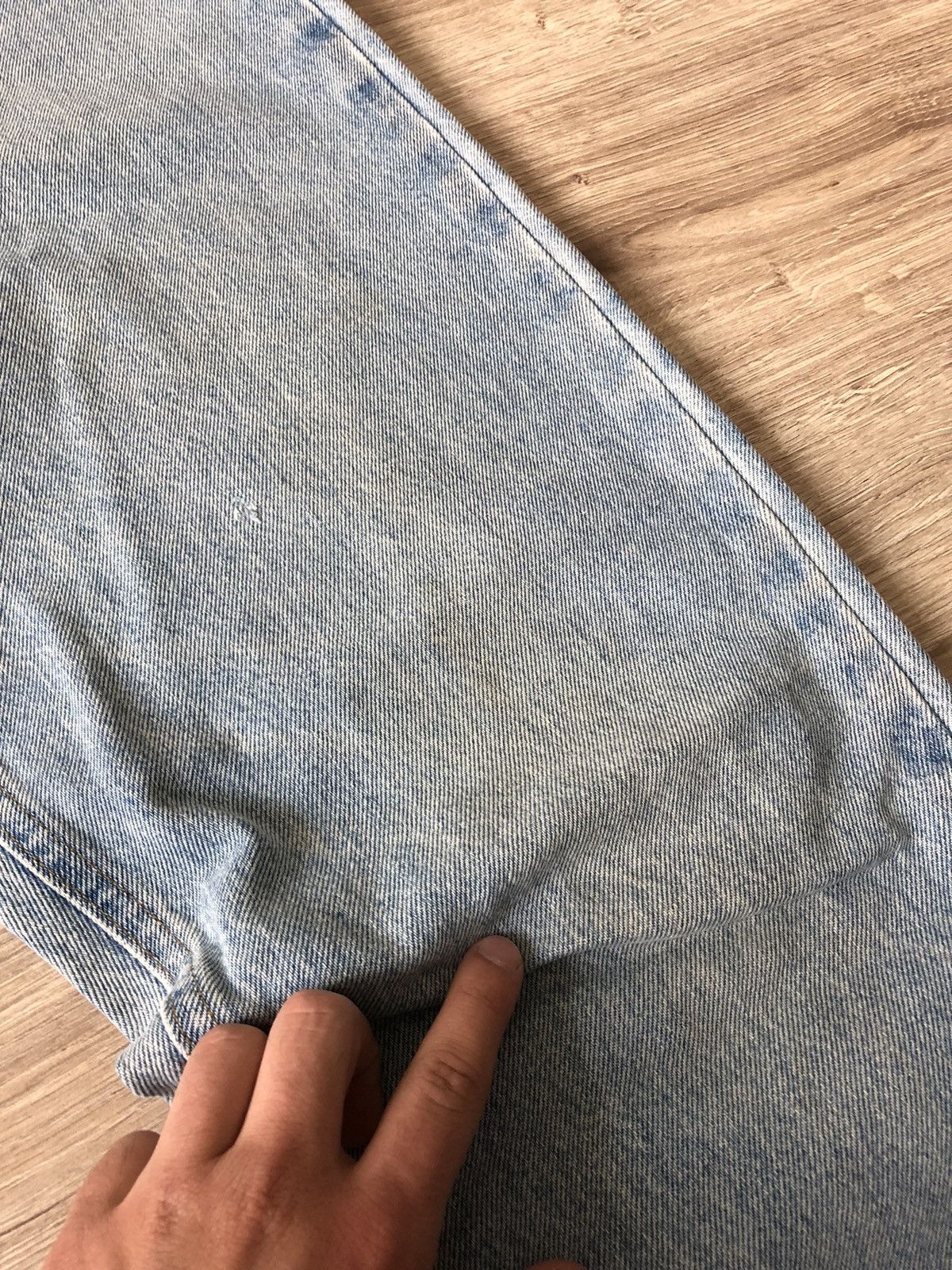 Carhartt × Vintage Vintage Carhartt Light Wash Denim Work Jeans Size US 40 / EU 56 - 6 Thumbnail