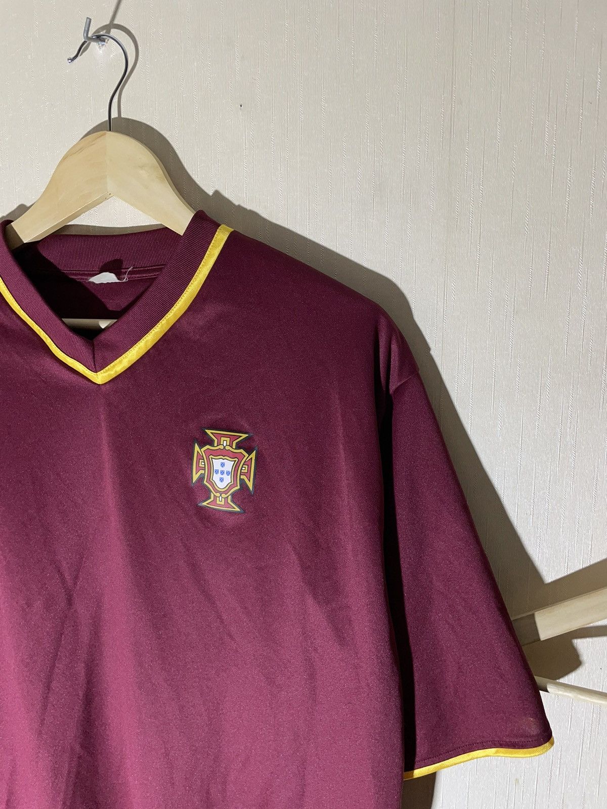 Vintage Portugal Figo #7 vintage soccer jersey streetwear Size US XL / EU 56 / 4 - 6 Thumbnail