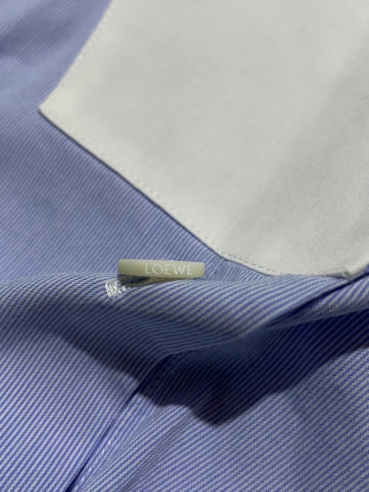 LOEWE COLORBLOCK ASYMMETRIC SHIRT