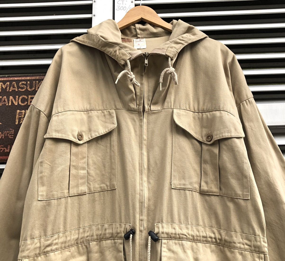 Vintage Vintage 80s The Kettle Creek Canvas Co Khakis Safari Jacket Size US L / EU 52-54 / 3 - 3 Thumbnail