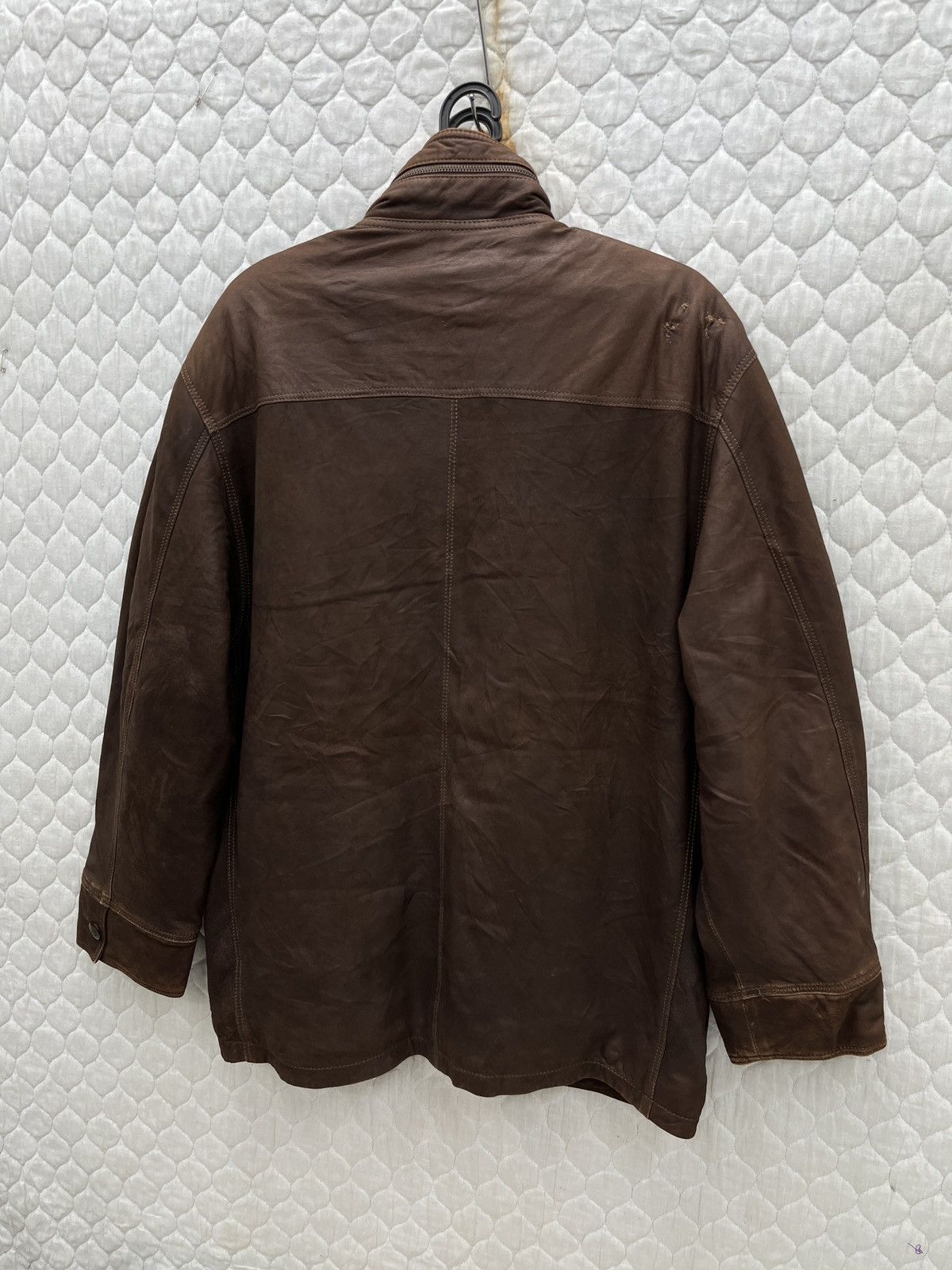 Genuine Leather 🔥🔥🔥STEALS VTG HIGH TRADITION FLAG LEATHER JACKET Size US M / EU 48-50 / 2 - 5 Thumbnail