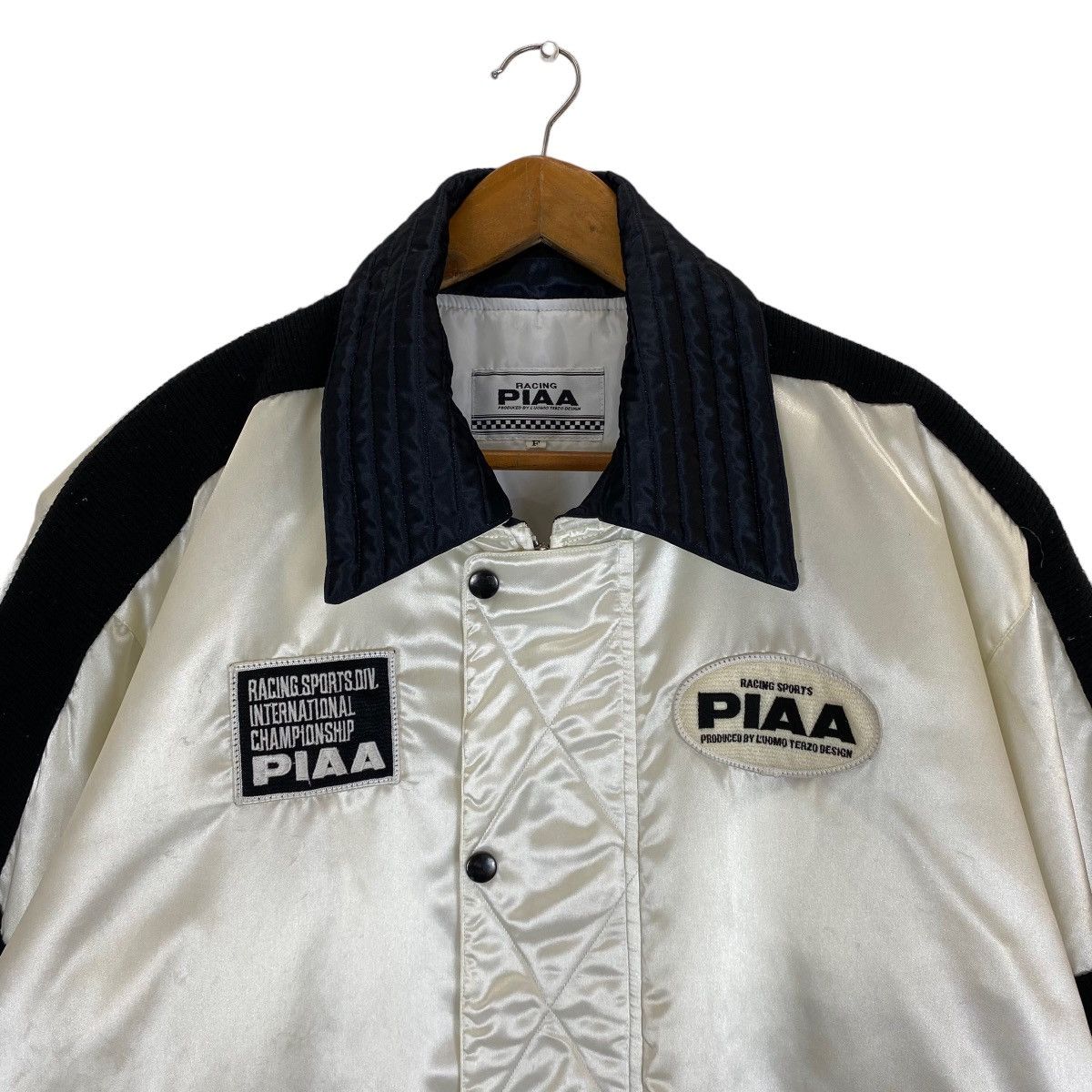 Vintage ✨Piaa Racing Motorsports satin bomber jacket Size US L / EU 52-54 / 3 - 7 Thumbnail