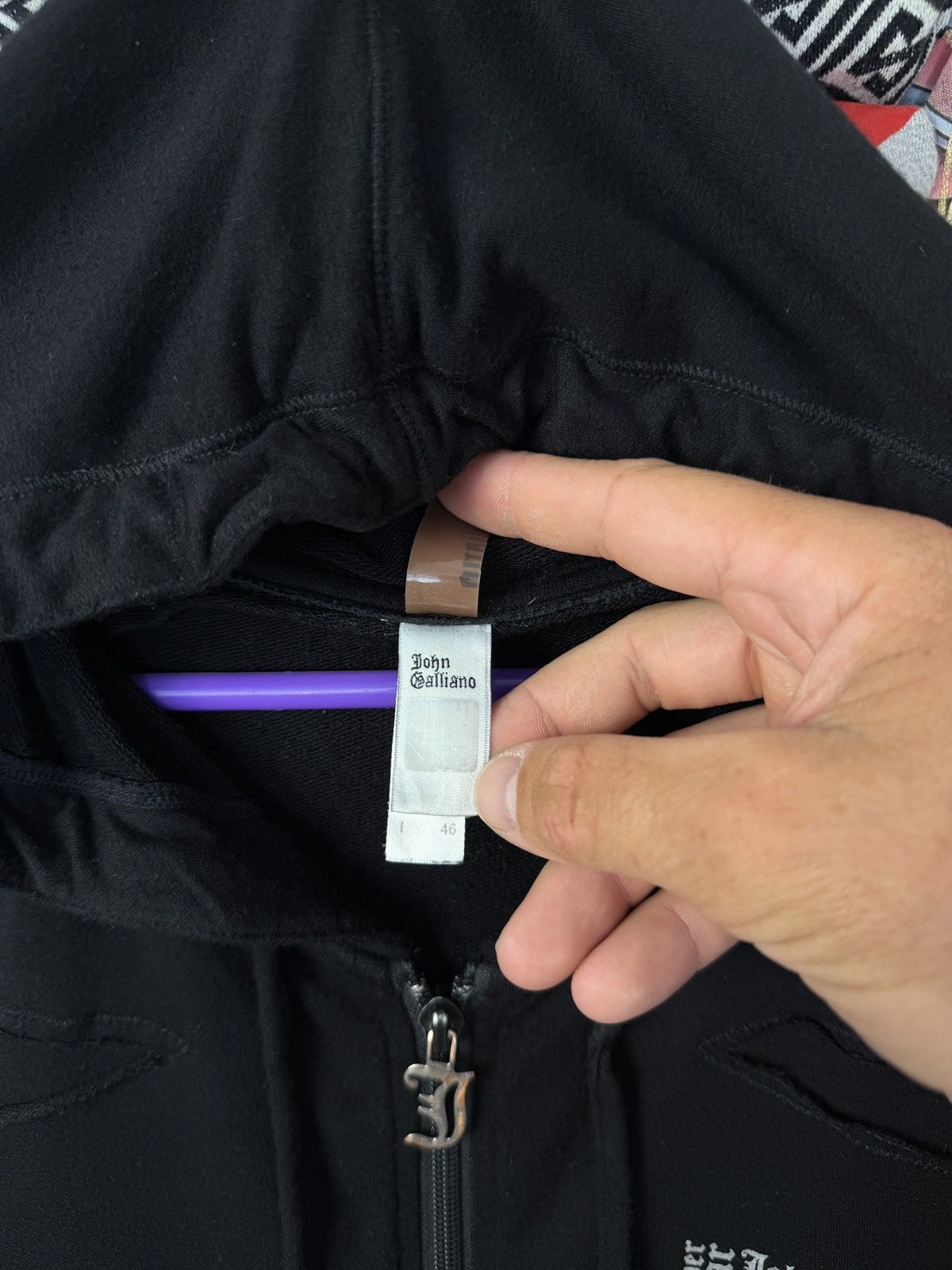 If Six Was Nine John Galliano Full Zip Hoodie IfSixWasNine LGB Gothic style Size US XS / EU 42 / 0 - 12 Thumbnail