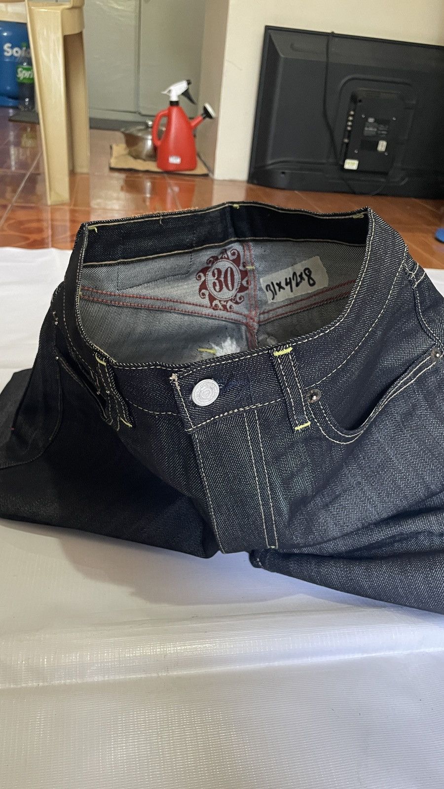 Japanese Brand Sugoi jeans Size US 31 - 9 Thumbnail