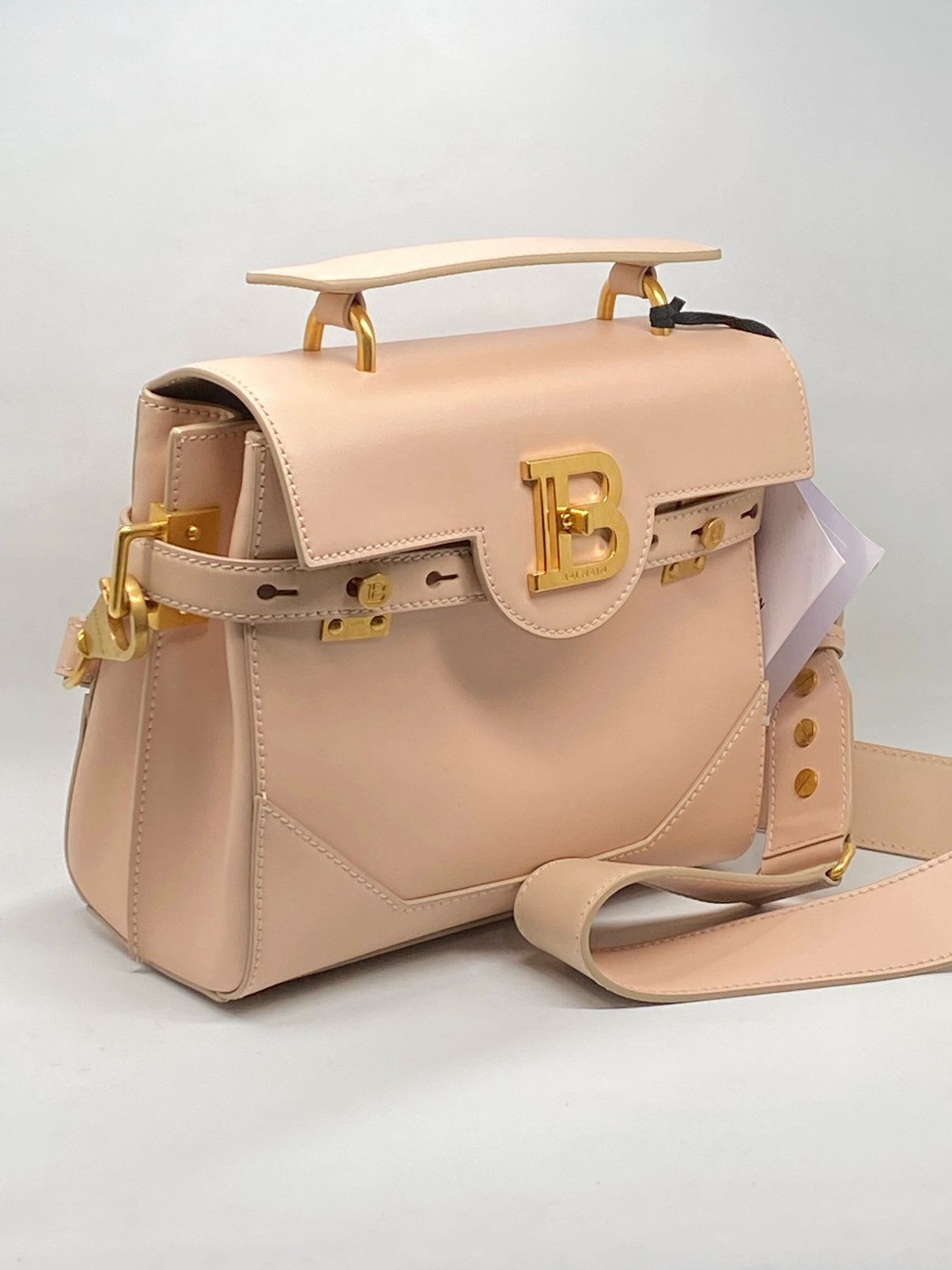Balmain Balmain BBuzz 23 Top-Handle Bag in Leather Size ONE SIZE - 5 Thumbnail