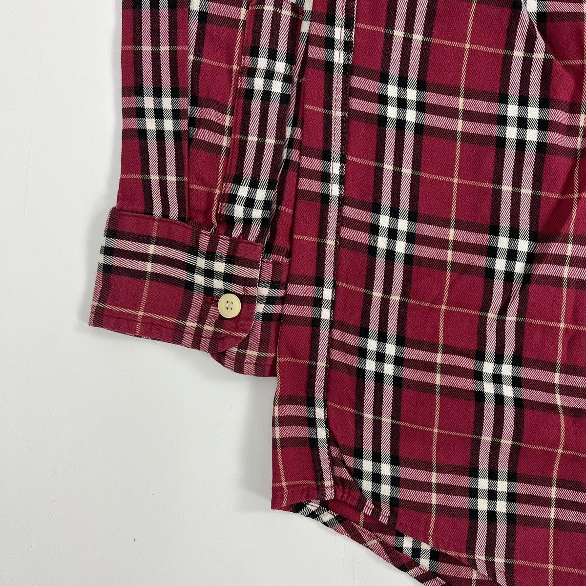 Burberry Vintage Burberrys Nova Check Plaid Patterned Button Up Shirt Size US M / EU 48-50 / 2 - 10 Thumbnail
