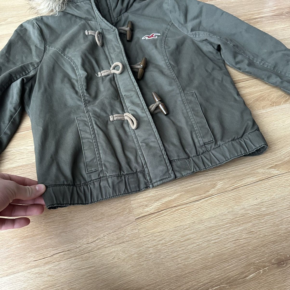 If Six Was Nine 90s Hollister Fur Jacket IfSixWasNine BabyDoll y2K Cropped Size L / US 10 / IT 46 - 16 Thumbnail