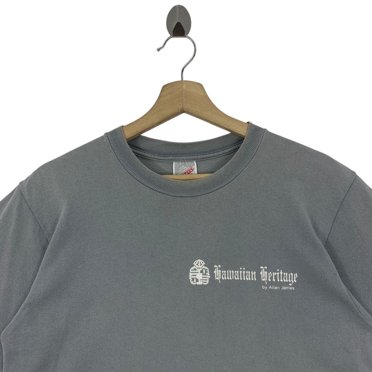 Jerzees × Vintage Vintage HAWAIIAN HERITAGE backhit printed art tee Size US M / EU 48-50 / 2 - 3 Thumbnail