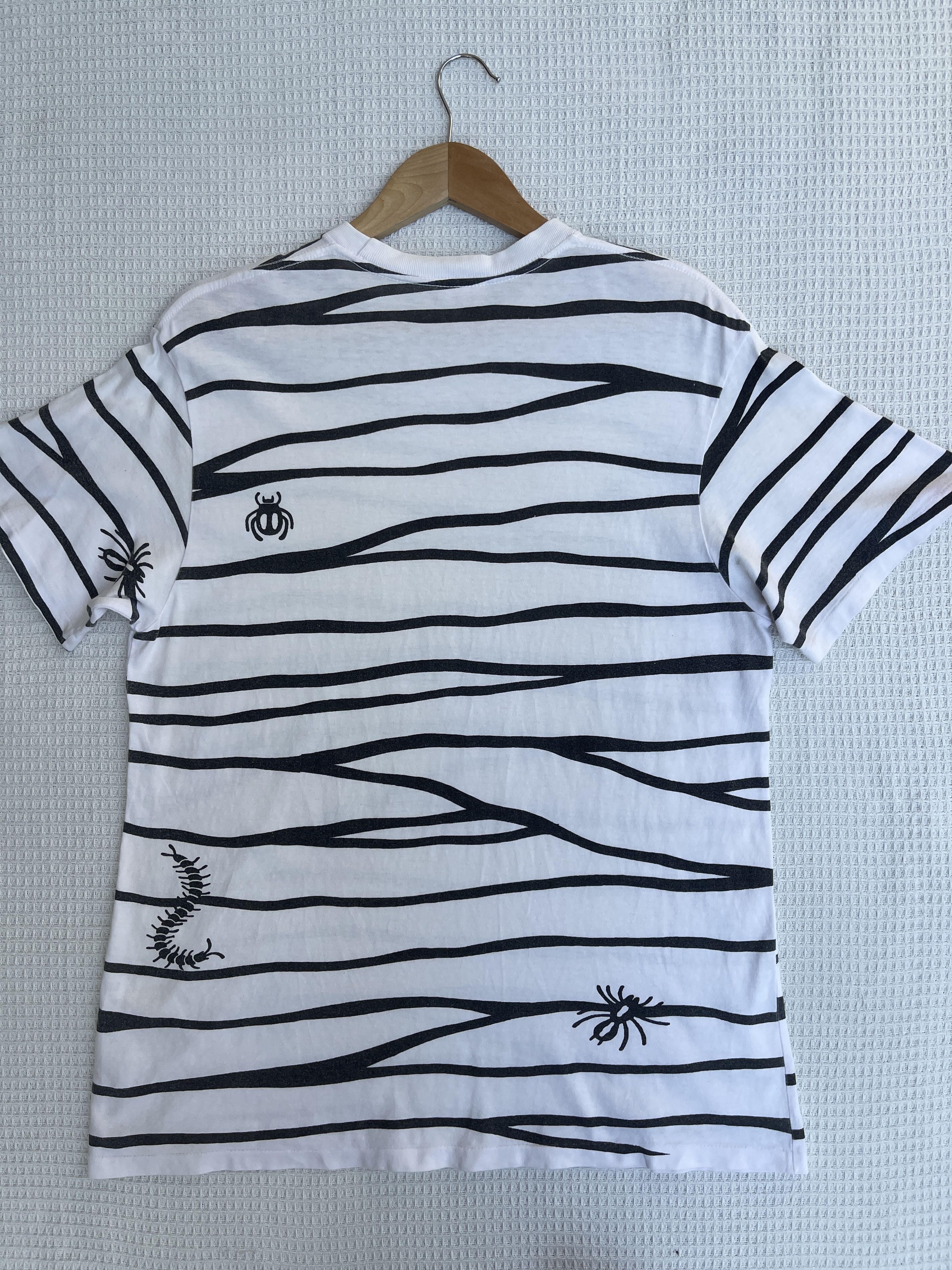 Vintage Last Drop🔥Rare🔥Vintage Rat Land Japan Striped T-Shirt Size US L / EU 52-54 / 3 - 12 Thumbnail