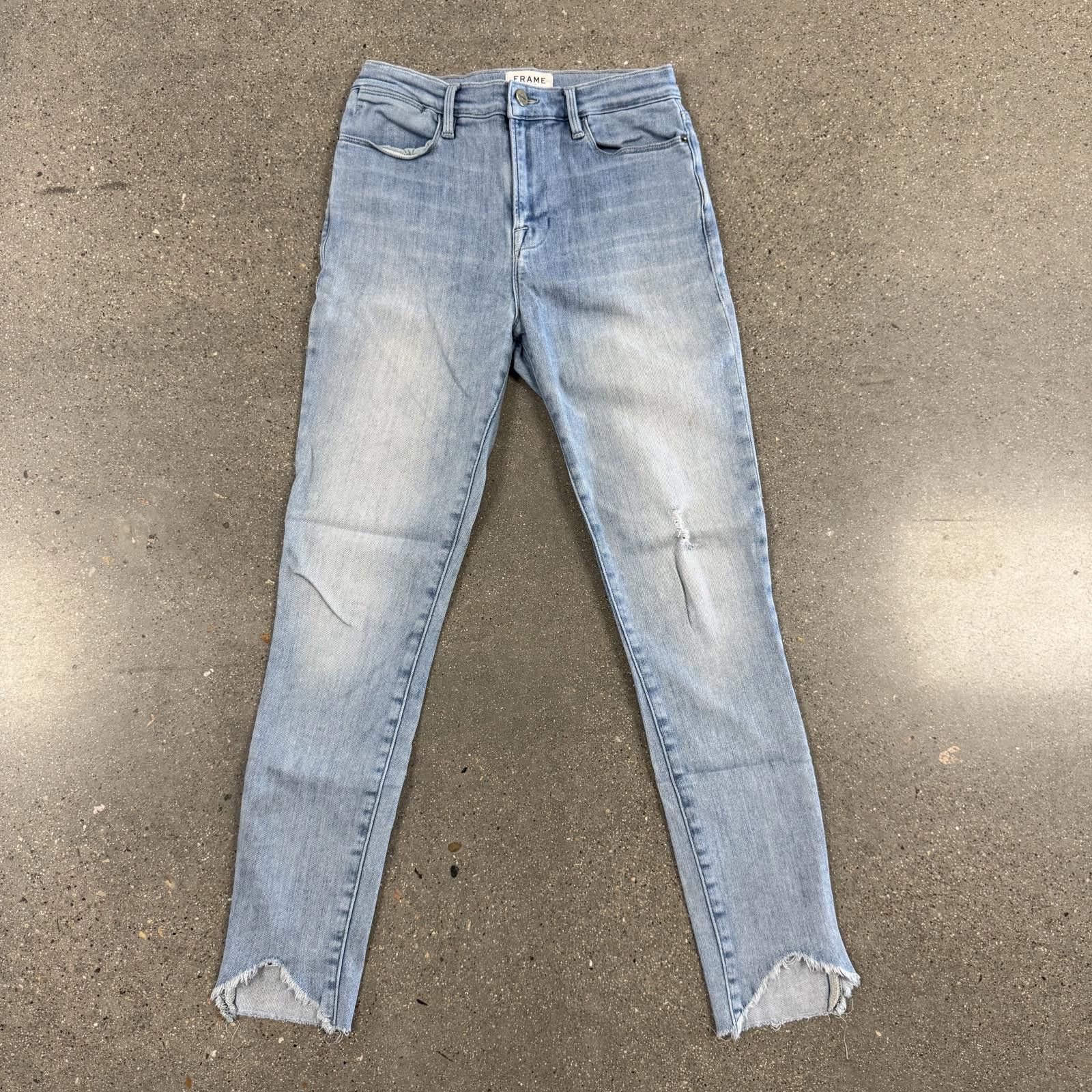 Frame Frame Denim Le High Skinny Crop Jeans Light Wash - 28 Size 28" / US 6 / IT 42 - 5 Thumbnail