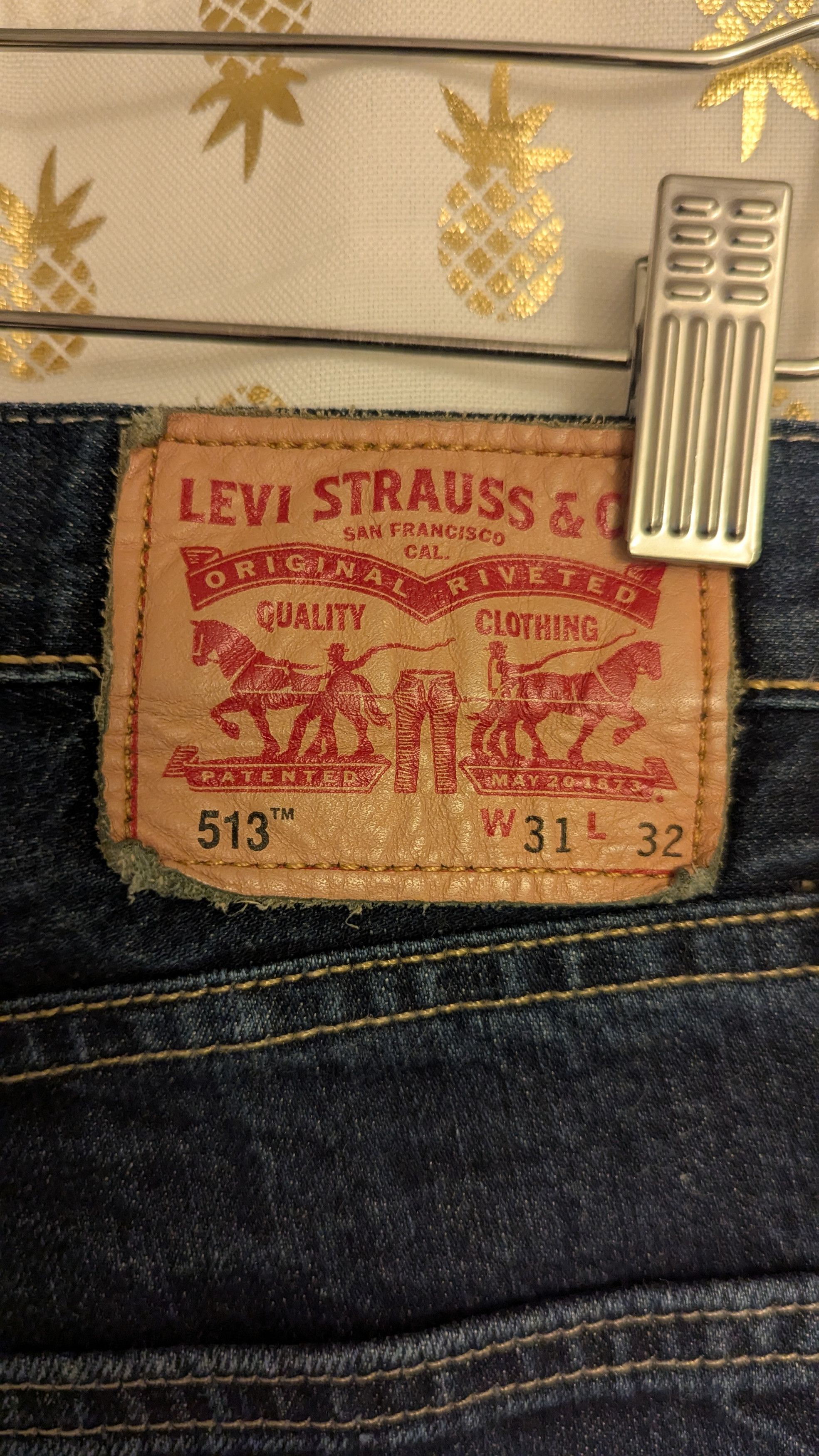 Levi's Levi 513 31x32 Size US 31 - 6 Thumbnail