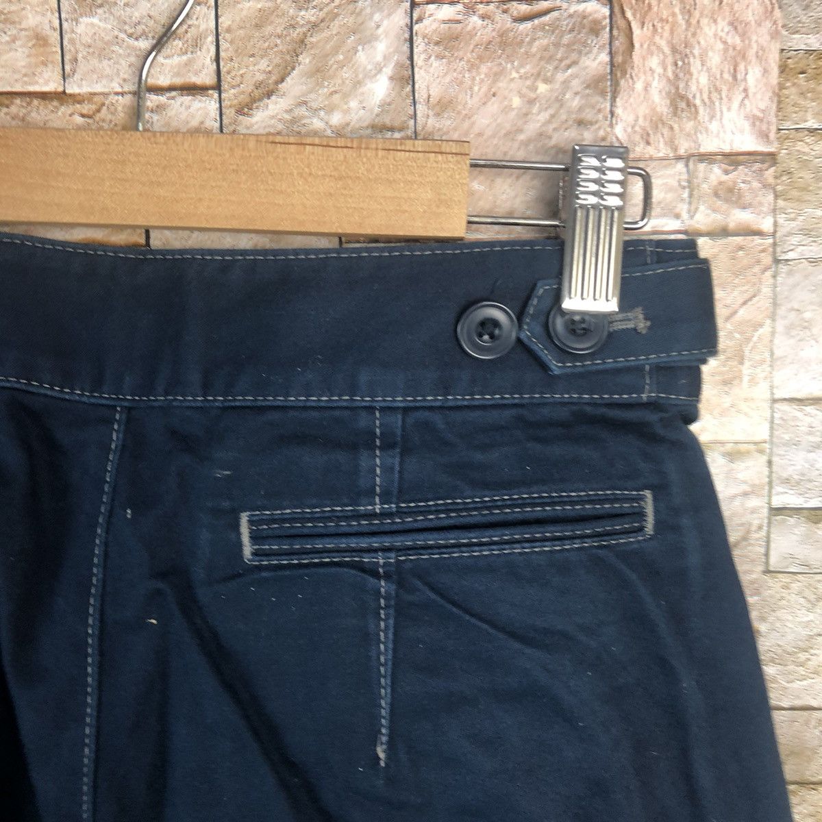 Japanese Brand × Undercover × Uniqlo Uniqlo X Undercover japan vintage Blue Pants #A115 Size 23" - 12 Thumbnail