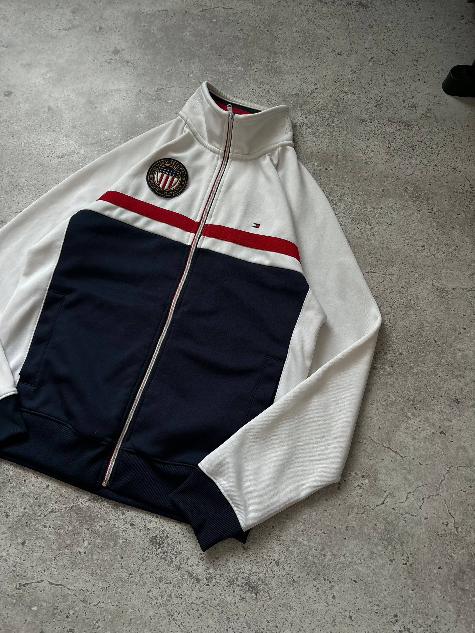 Tommy Hilfiger Vintage Tommy Hilfiger USA Logo Track Jacket chief keef Size US M / EU 48-50 / 2 - 3 Thumbnail