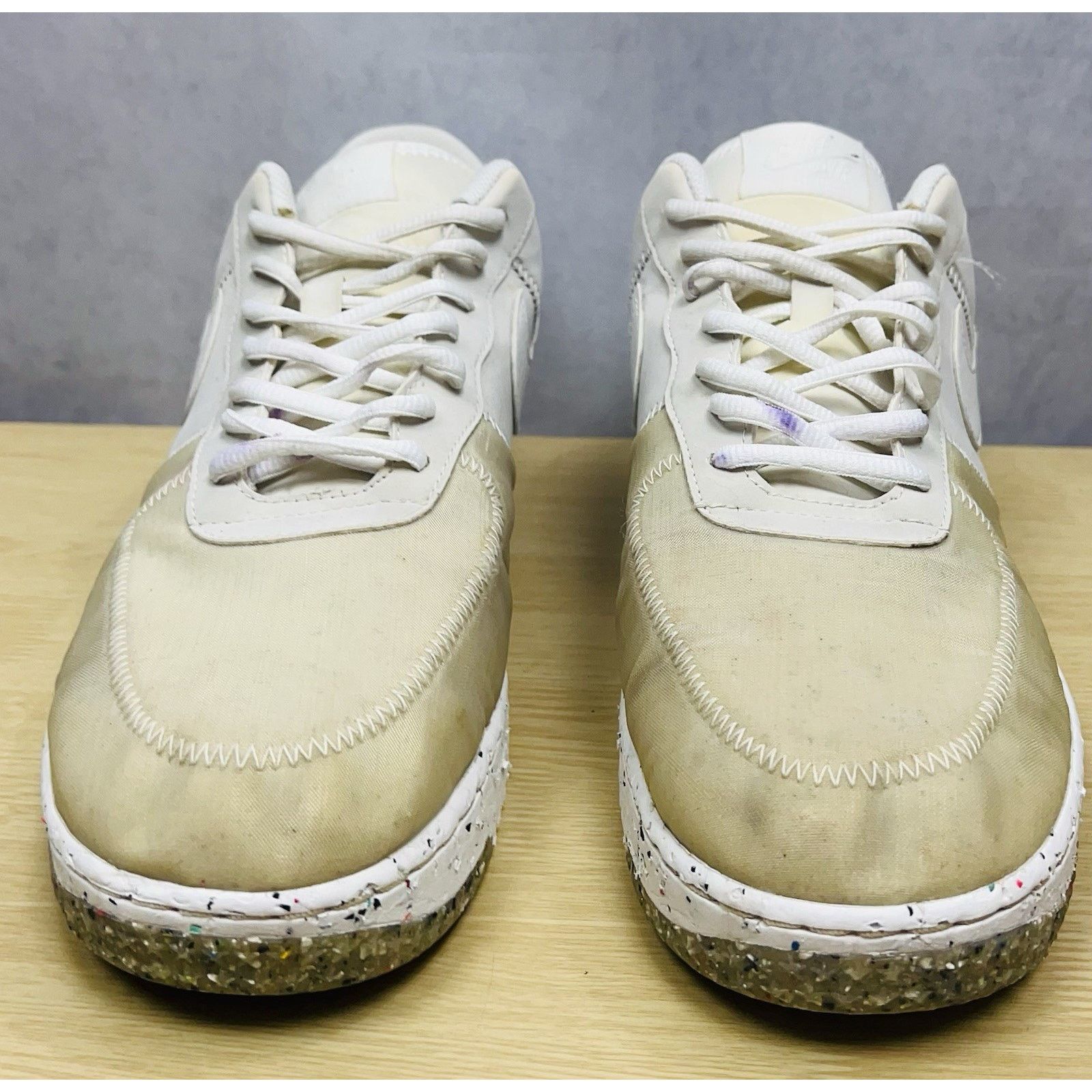 Nike Nike Air Force 1 Crater Mens DH2521-100 White Sneakers Sz 11 Size US 11 / EU 44 - 3 Thumbnail