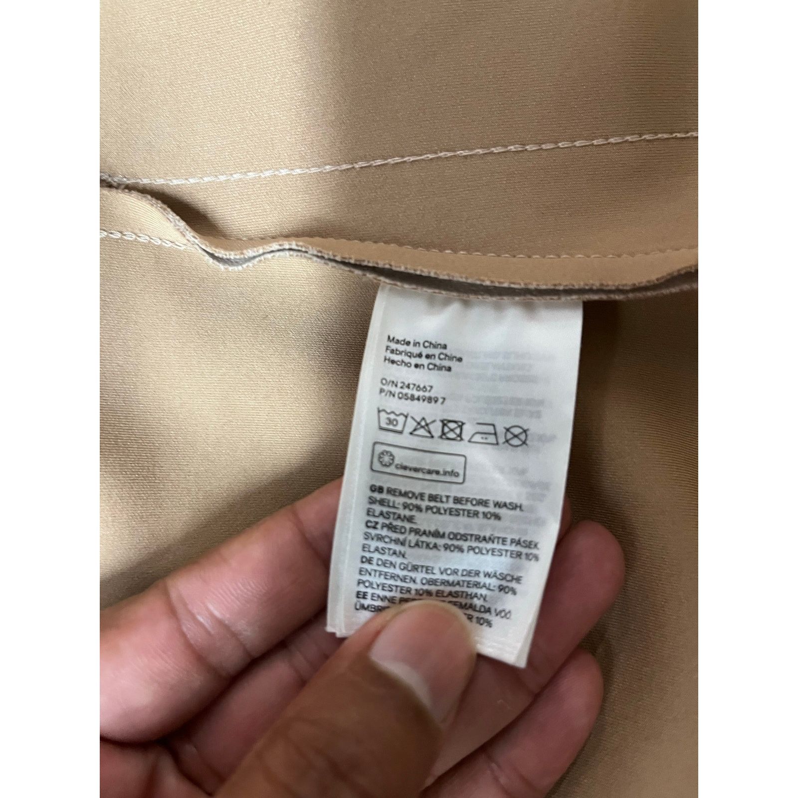H&M H&M - Suede Long Jacket / size 4 / Beige Size S / US 4 / IT 40 - 5 Thumbnail