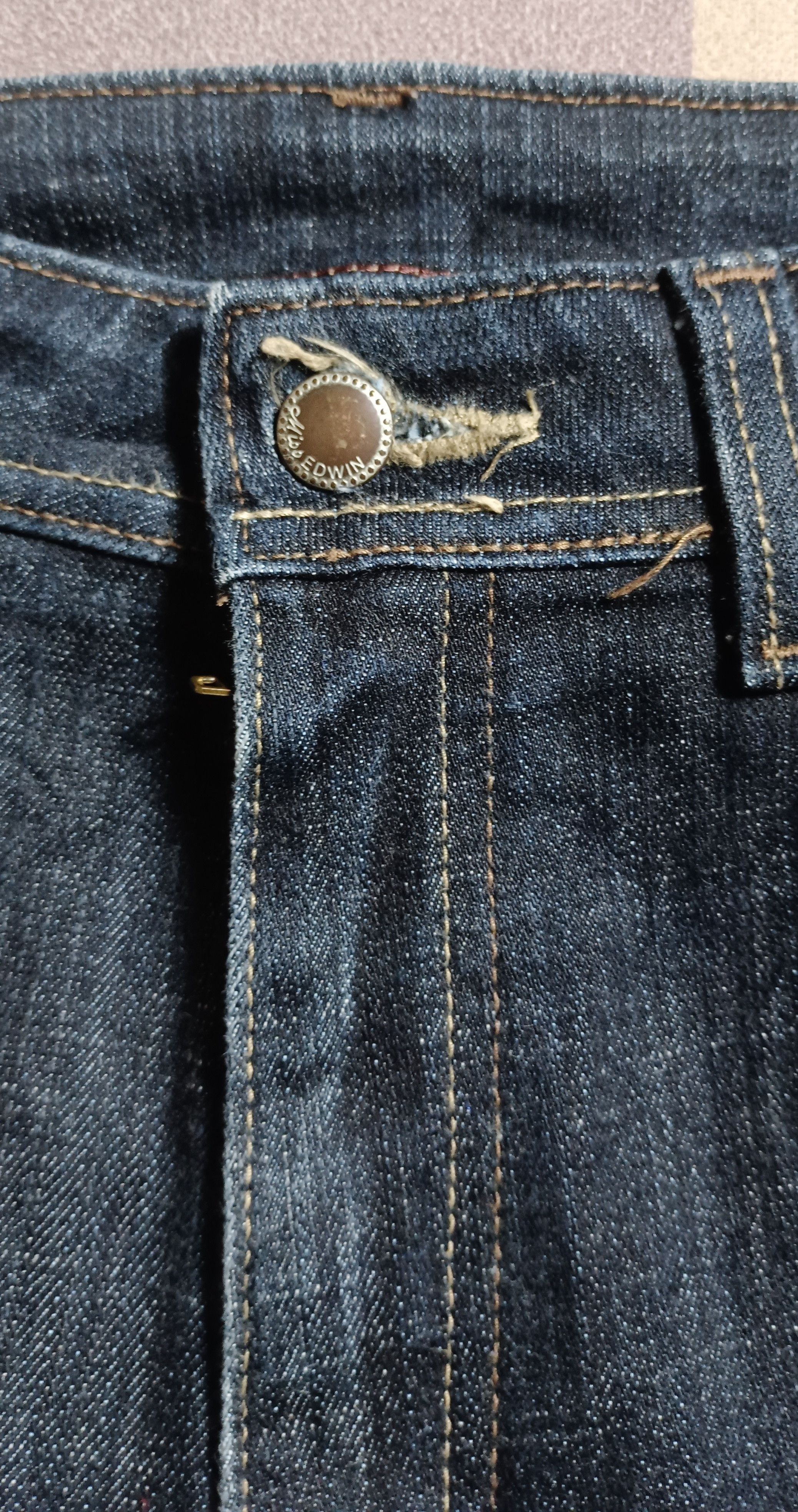 Edwin × Japanese Brand × Jean Flare💥 Miss Edwin International Basic Denim Jeans Size 32" / US 10 / IT 46 - 9 Thumbnail