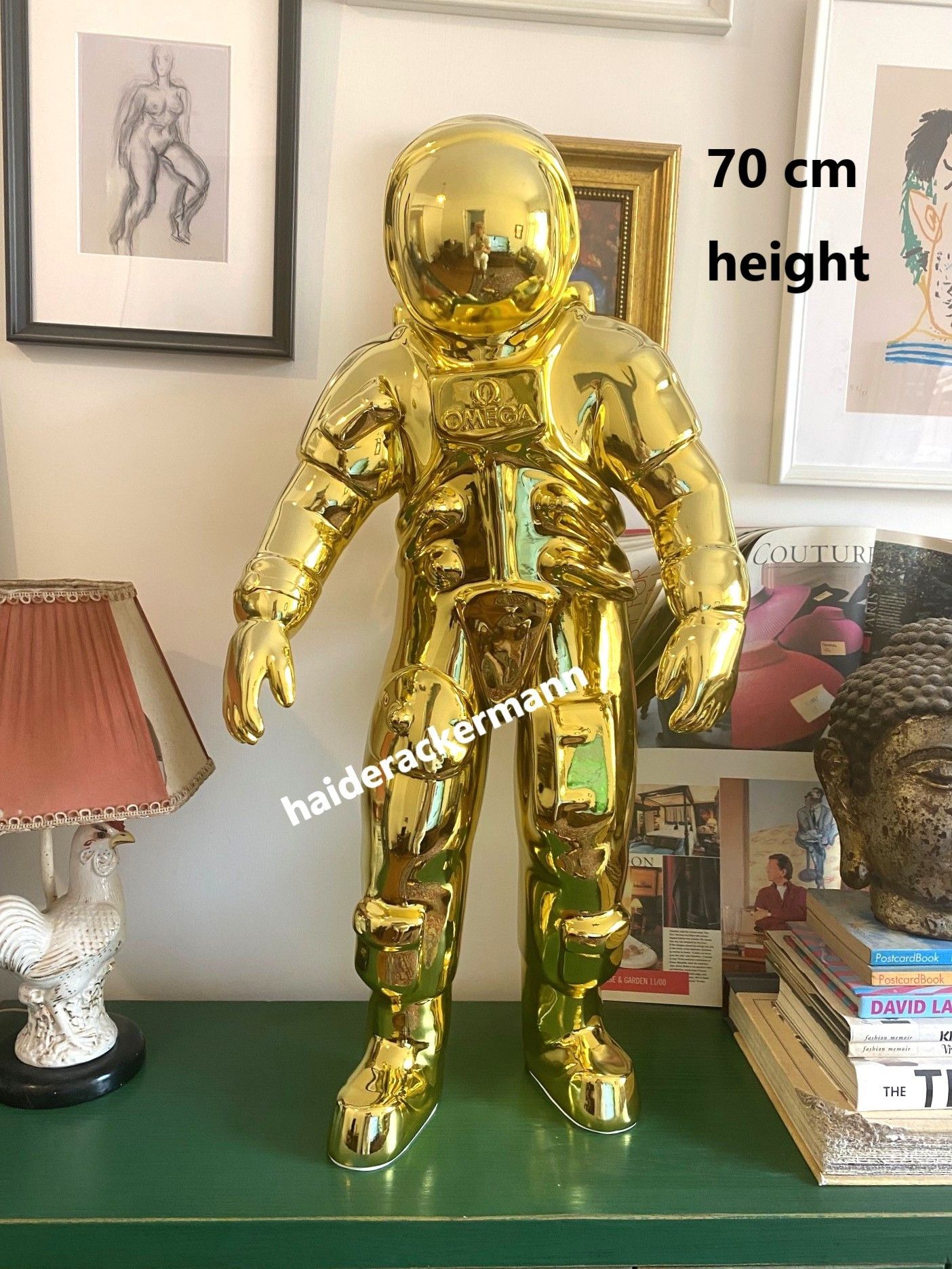 Omega Omega 50th moon landing speedmaster 70 cm astronaut figure Size ONE SIZE - 1 Thumbnail