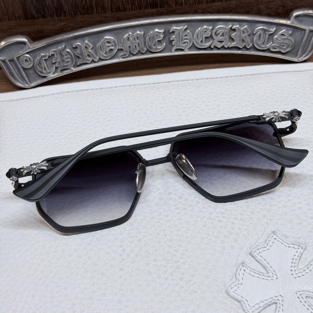Chrome Hearts Chrome Hearts PHUNK 1/1 Sunglasses Size ONE SIZE - 2 Thumbnail