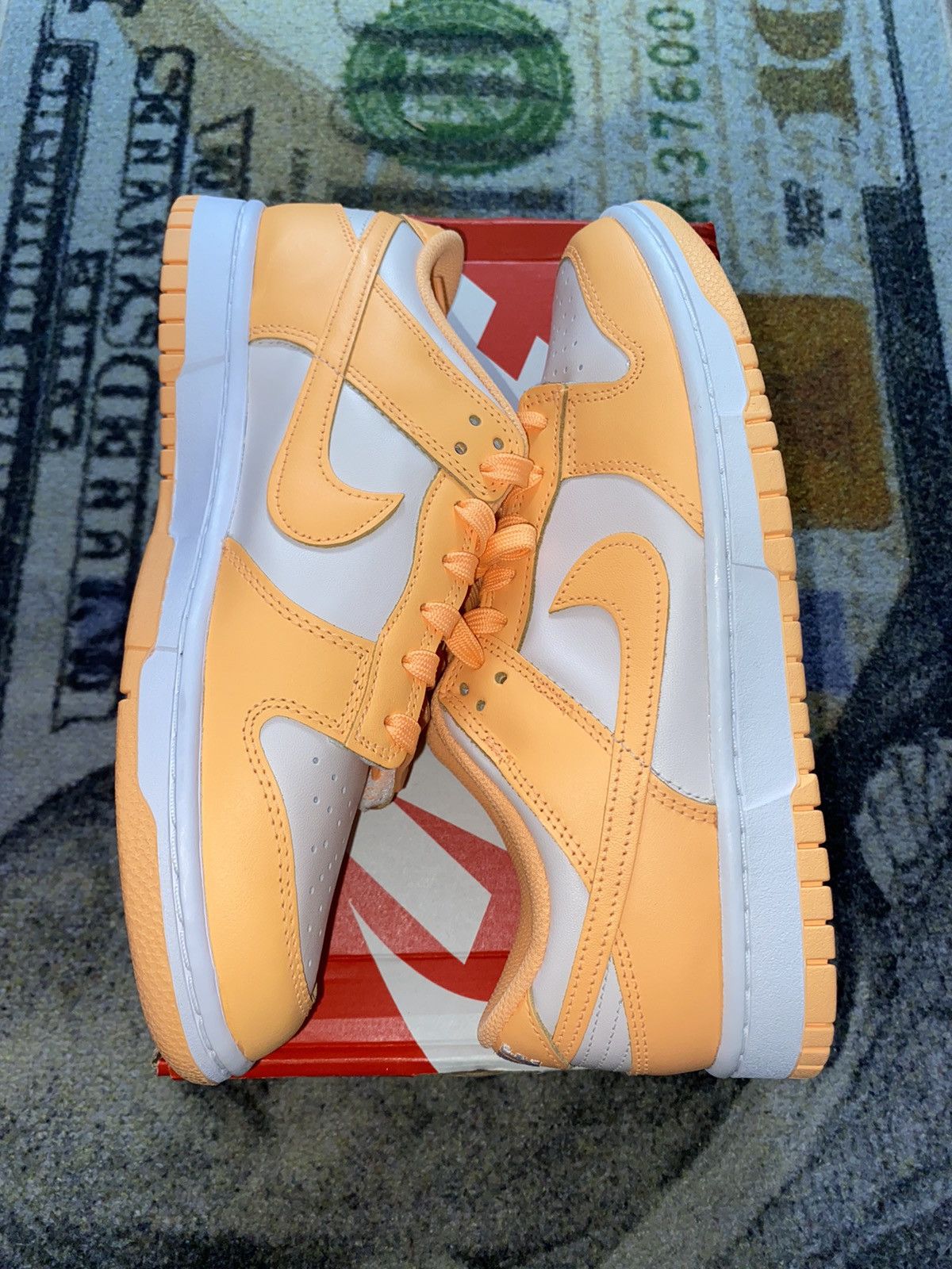 Nike Nike Dunk Low Peach Cream (8.5 Mens) Size US 10 / IT 40 - 2 Thumbnail