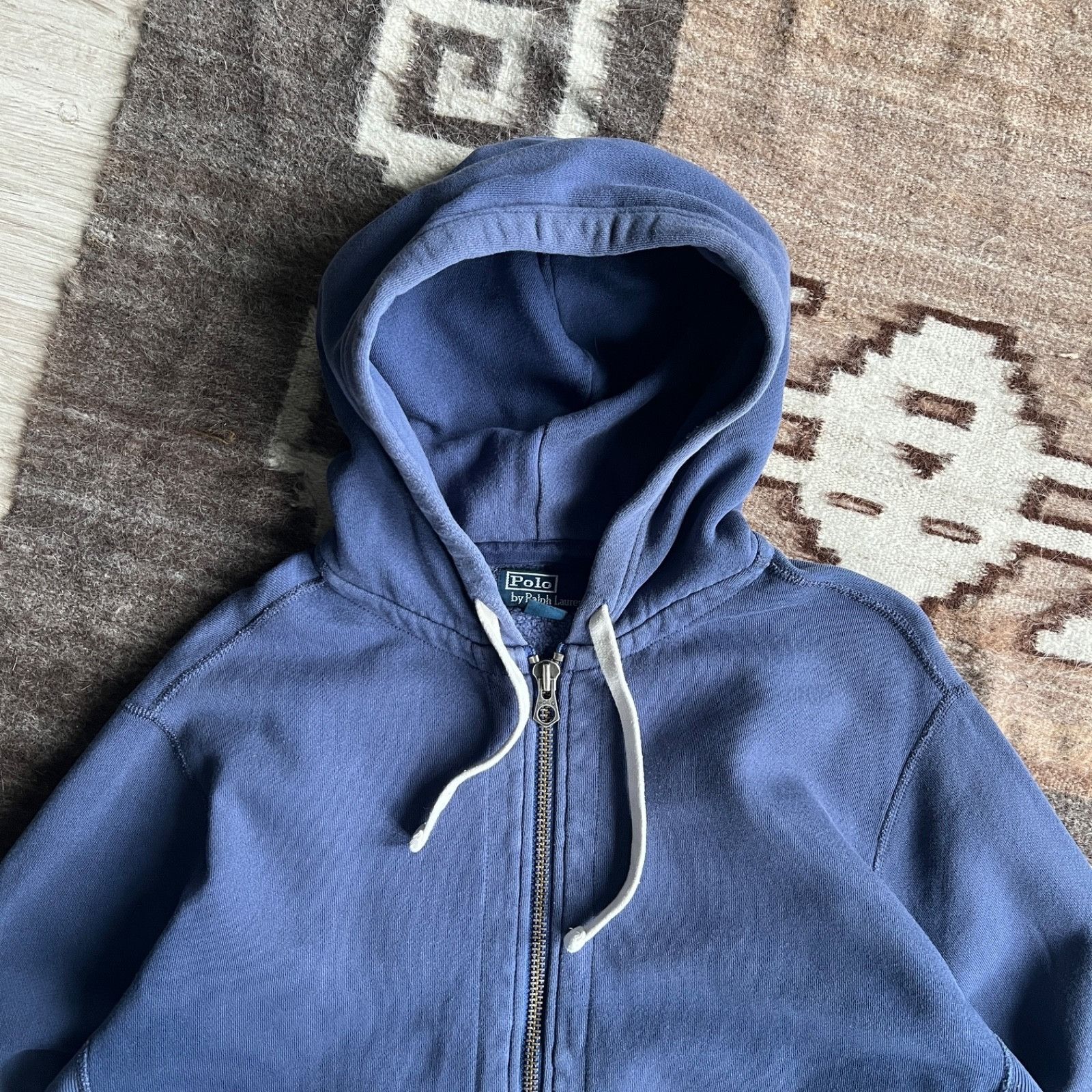 Polo Ralph Lauren Polo Ralph Lauren Vintage Cotton Full Zip Hoodie 9891AC Size US L / EU 52-54 / 3 - 2 Thumbnail
