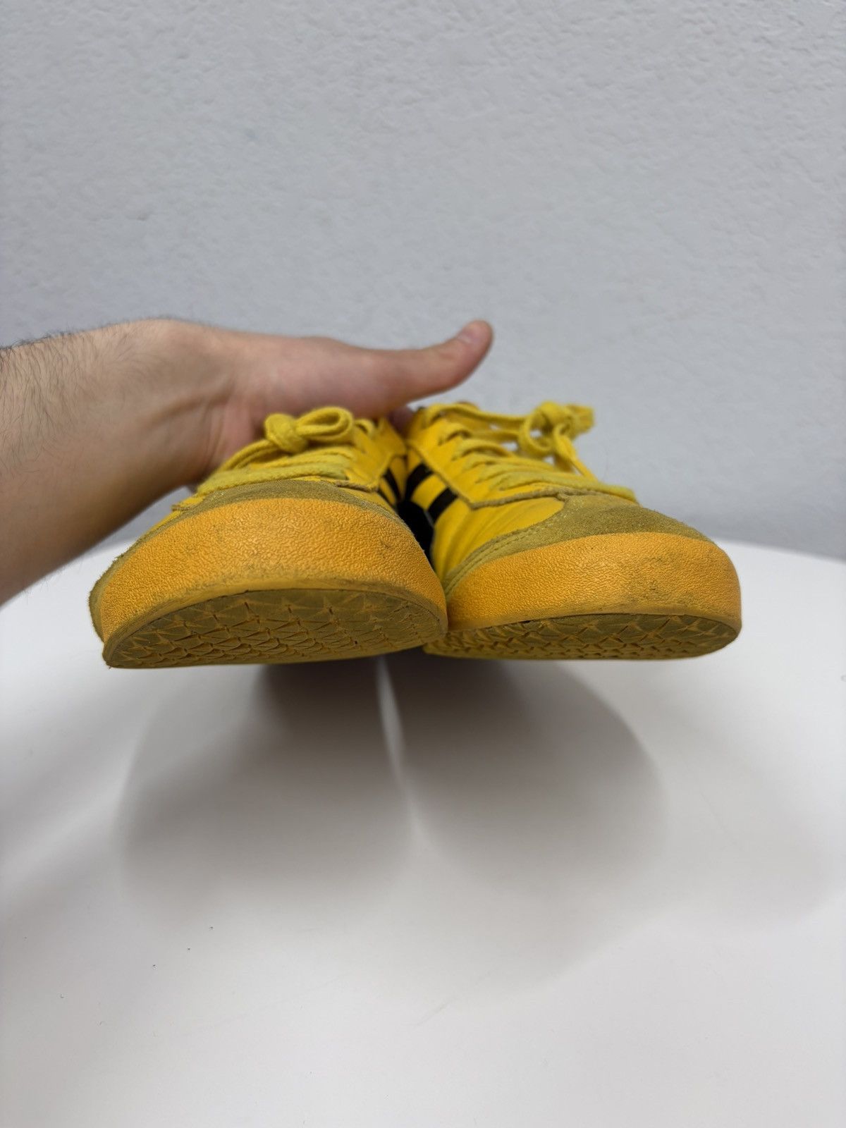 Asics Onitsuka Tiger Mexico 66 Yellow Black Leather Sneakers Y2K Size US 9 / EU 42 - 9 Thumbnail