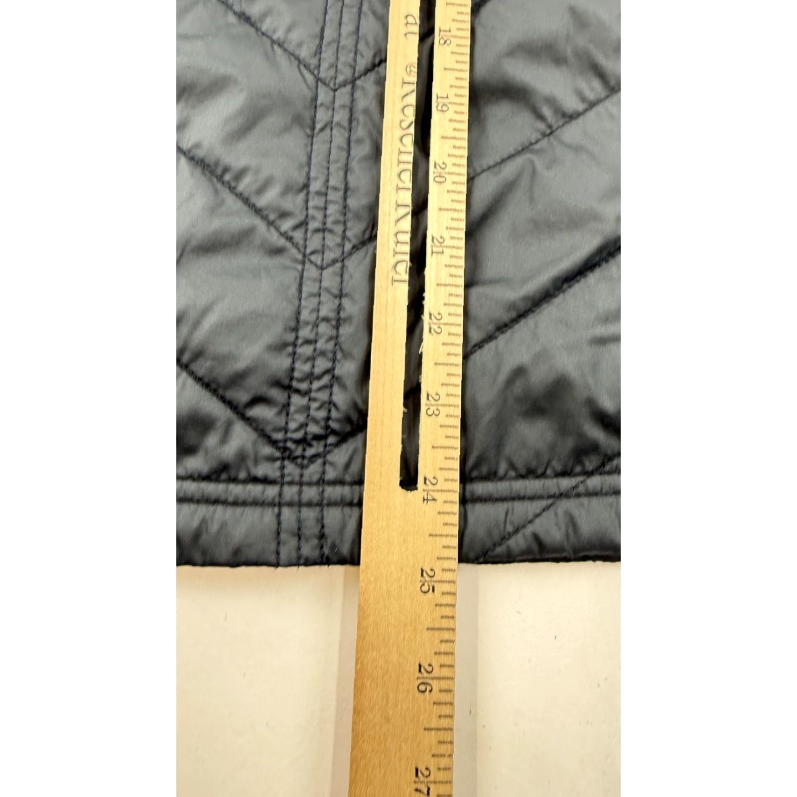 Vintage Columbia Vest Womens Large Gray Quilted Fleece Lined Full Zip Outdoor Hiking Size L / US 10 / IT 46 - 6 Thumbnail