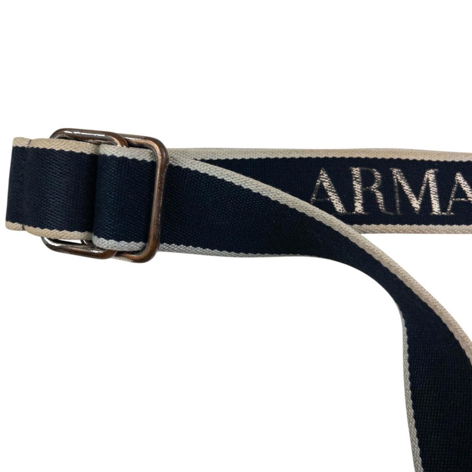 Designer Vintage Armani Jeans Belt Size W32 Size ONE SIZE - 5 Thumbnail