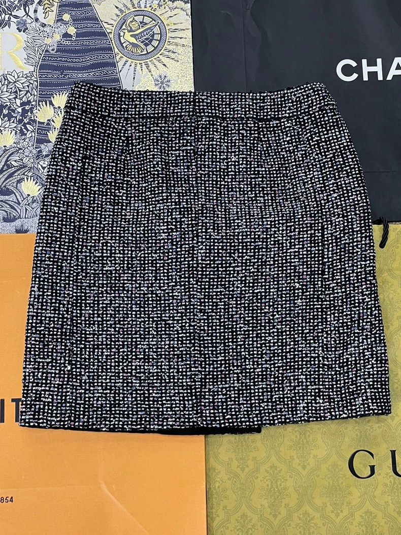 Chanel Chanel 23P colorful tweed knitted skirt Size 25" / US 0 / IT 36 - 3 Thumbnail