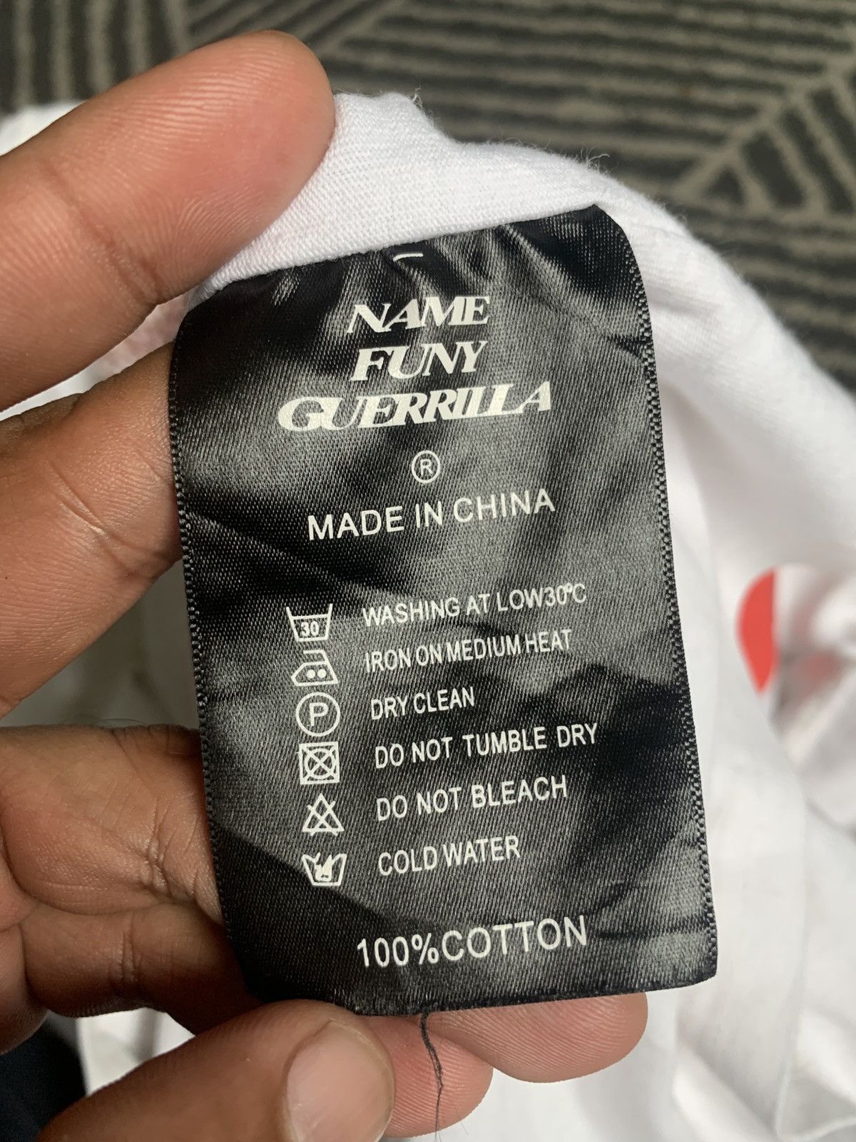 Japanese Brand Name Funny Guerrilla Size US XL / EU 56 / 4 - 6 Thumbnail