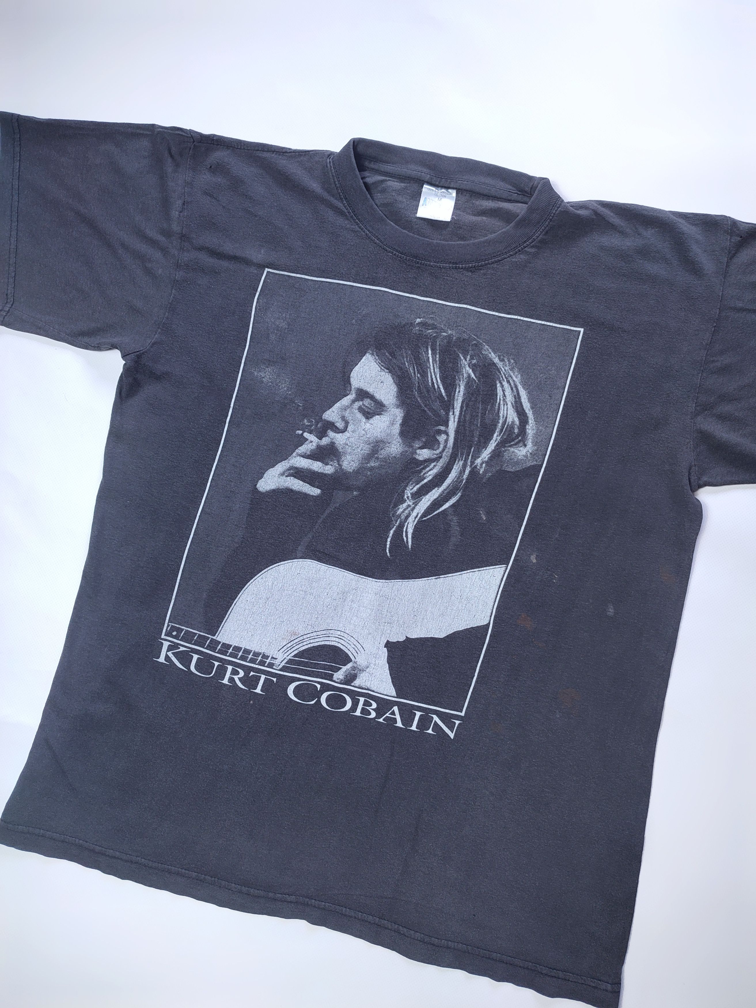 Band Tees × Nirvana Kurt Cobain fuck | Grailed