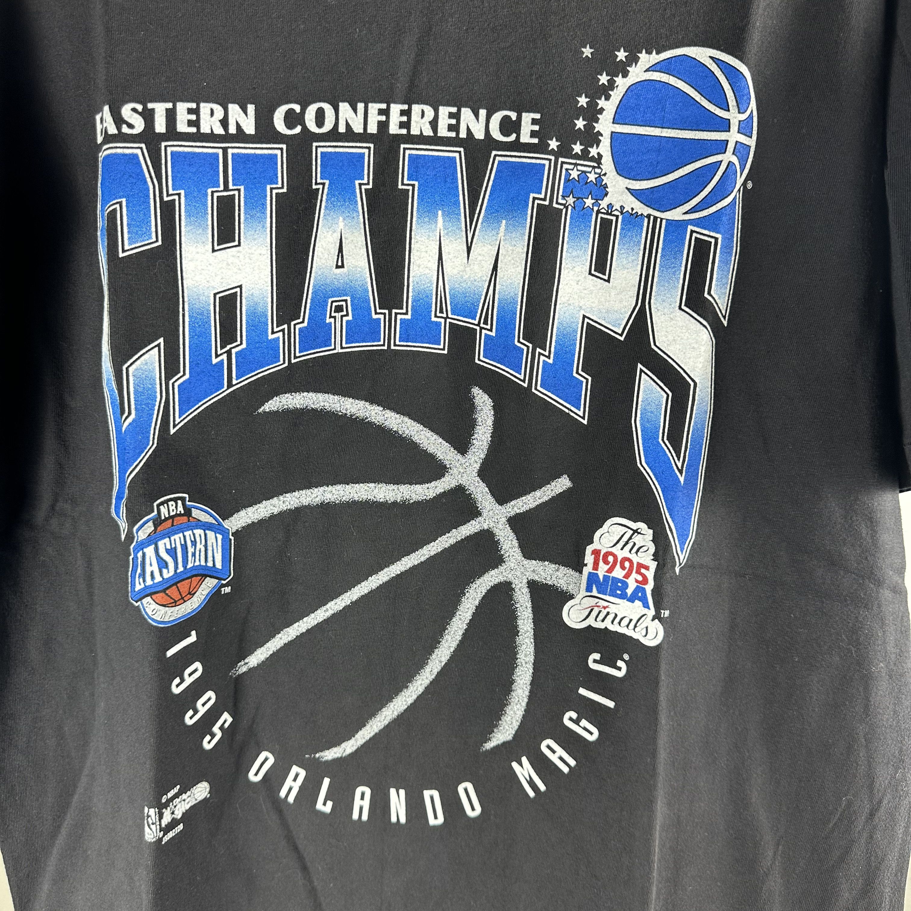 Vintage Vintage 1995 Orlando Magic NBA Conference Champions T-shirt Size US XL / EU 56 / 4 - 2 Thumbnail
