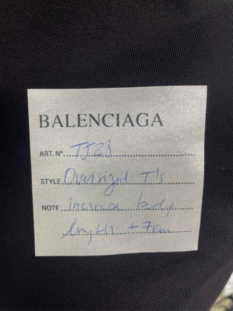 Other Balenciaga Post-it notes short sleeve black Size US M / EU 48-50 / 2 - 4 Thumbnail