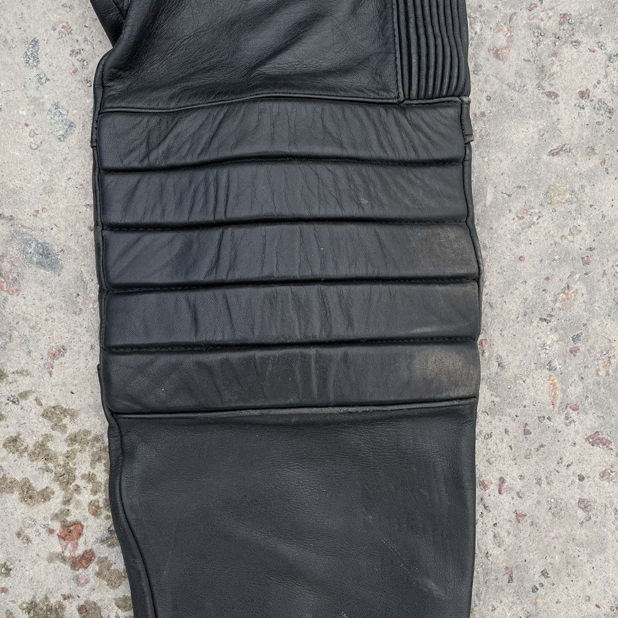 Other Vintage Moto Leather Pants Size 48 90s USA Japanese Size US 31 - 5 Thumbnail