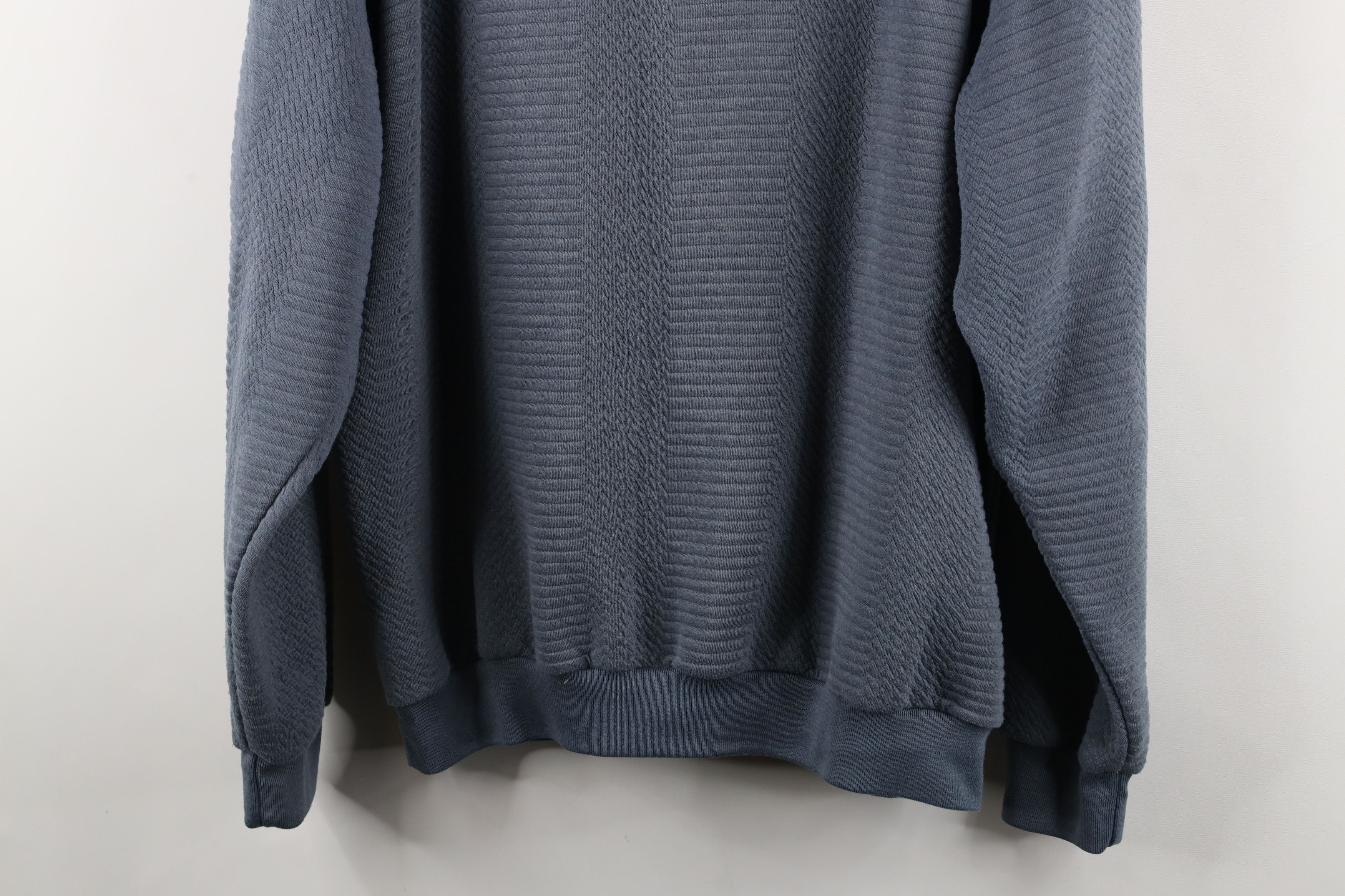 Vintage Vintage 90s Streetwear Textured Collared Pullover Polo Shirt Size US L / EU 52-54 / 3 - 12 Thumbnail