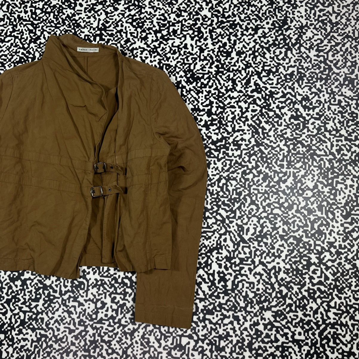 Sarah Pacini Vintage Y2K Sarah Pacini Japanese Style Belted Jacket Blazer Size M / US 6-8 / IT 42-44 - 5 Thumbnail