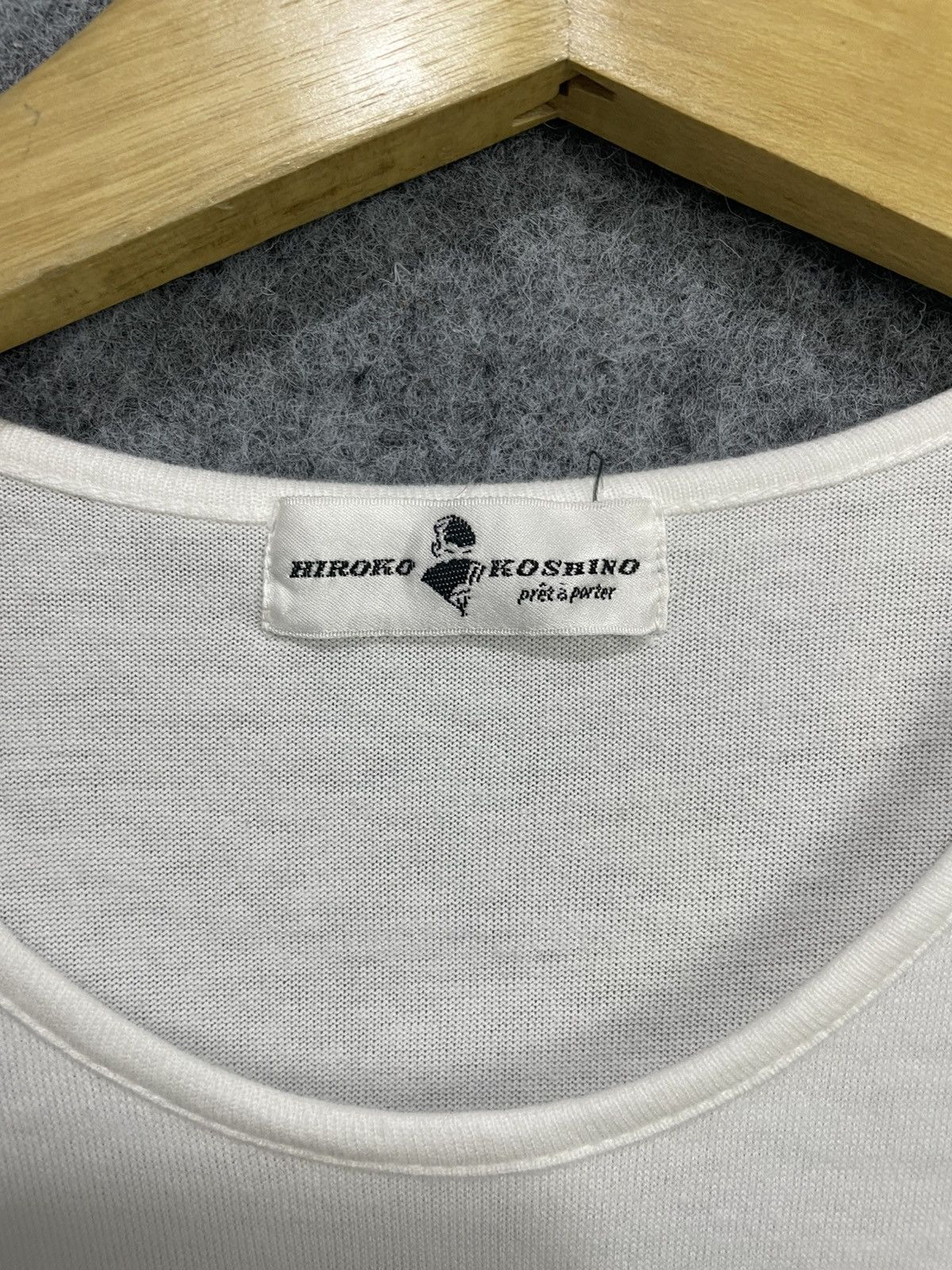 Hiroko Koshino Homme Vintage Hiroko Koshino T-Shirt Size US M / EU 48-50 / 2 - 4 Thumbnail