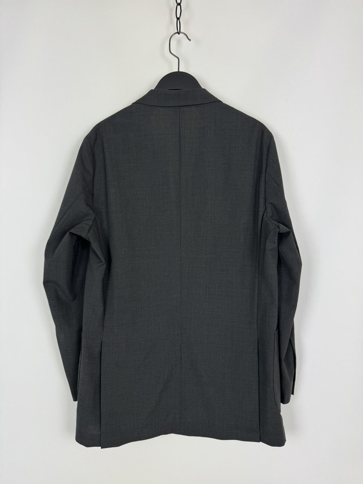 Drumohr Drumohr Virgin Wool Gray Blazer Jacket Size 46 Size 46R - 7 Thumbnail