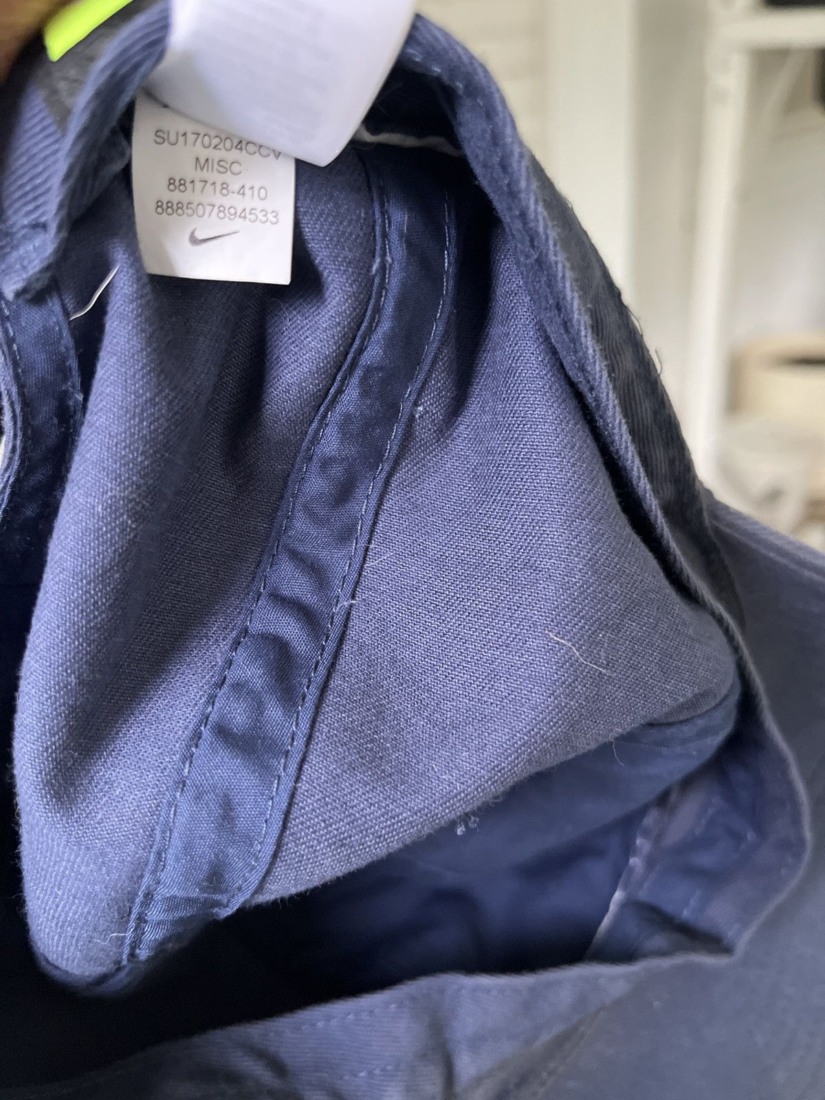Nike Navy Blue PSG Paris St. Germain Cap Size ONE SIZE - 6 Thumbnail
