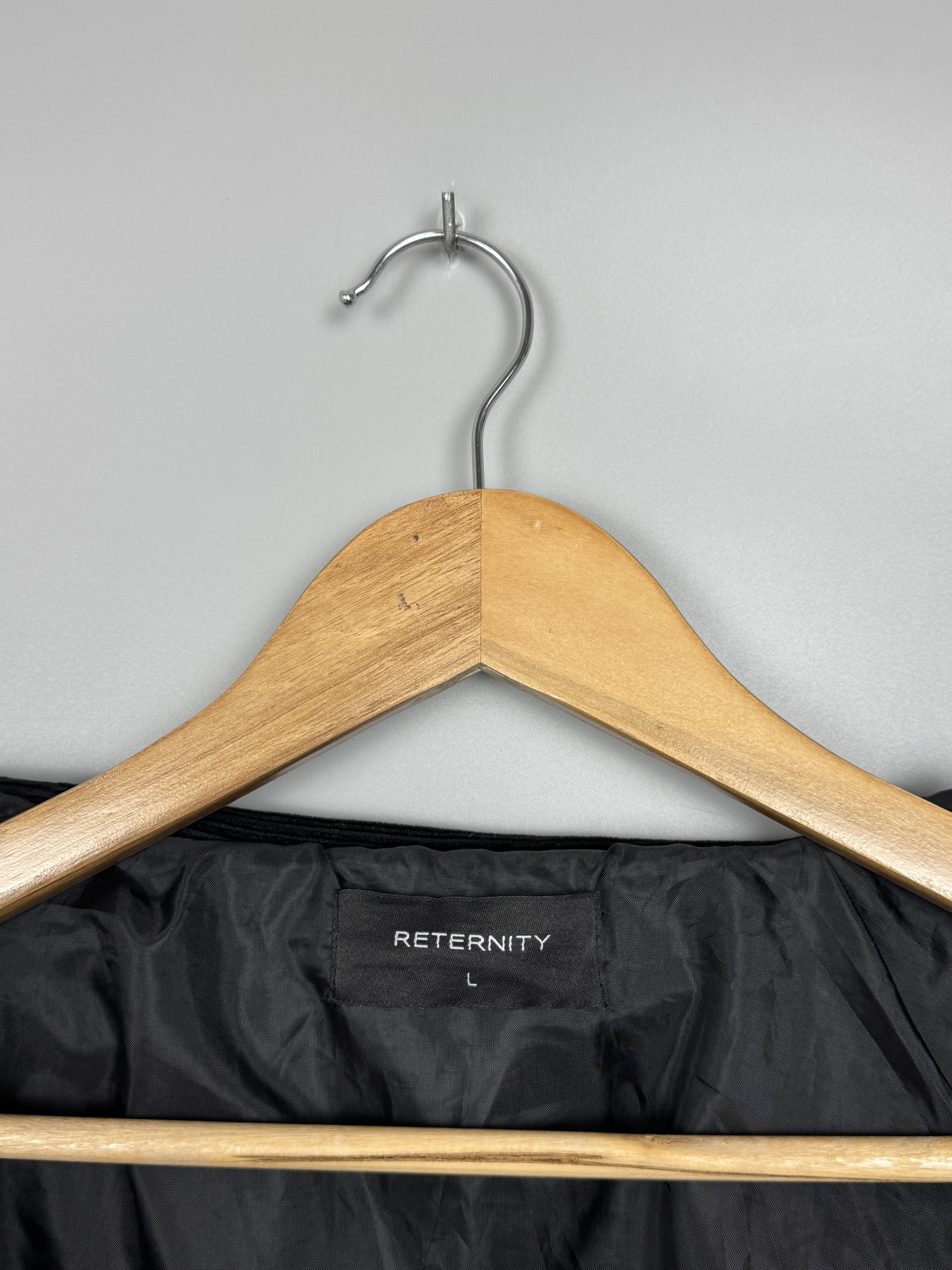 Other Reternity Velvet Corduroy Black Jacket Size US L / EU 52-54 / 3 - 10 Thumbnail