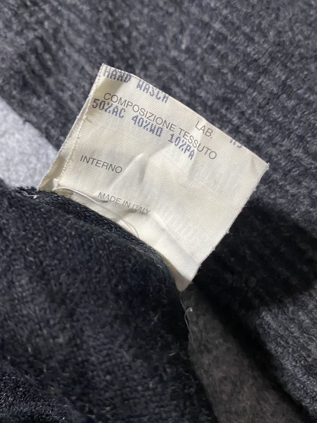 Vintage Fendi big logo turtleneck sweater made in Italy