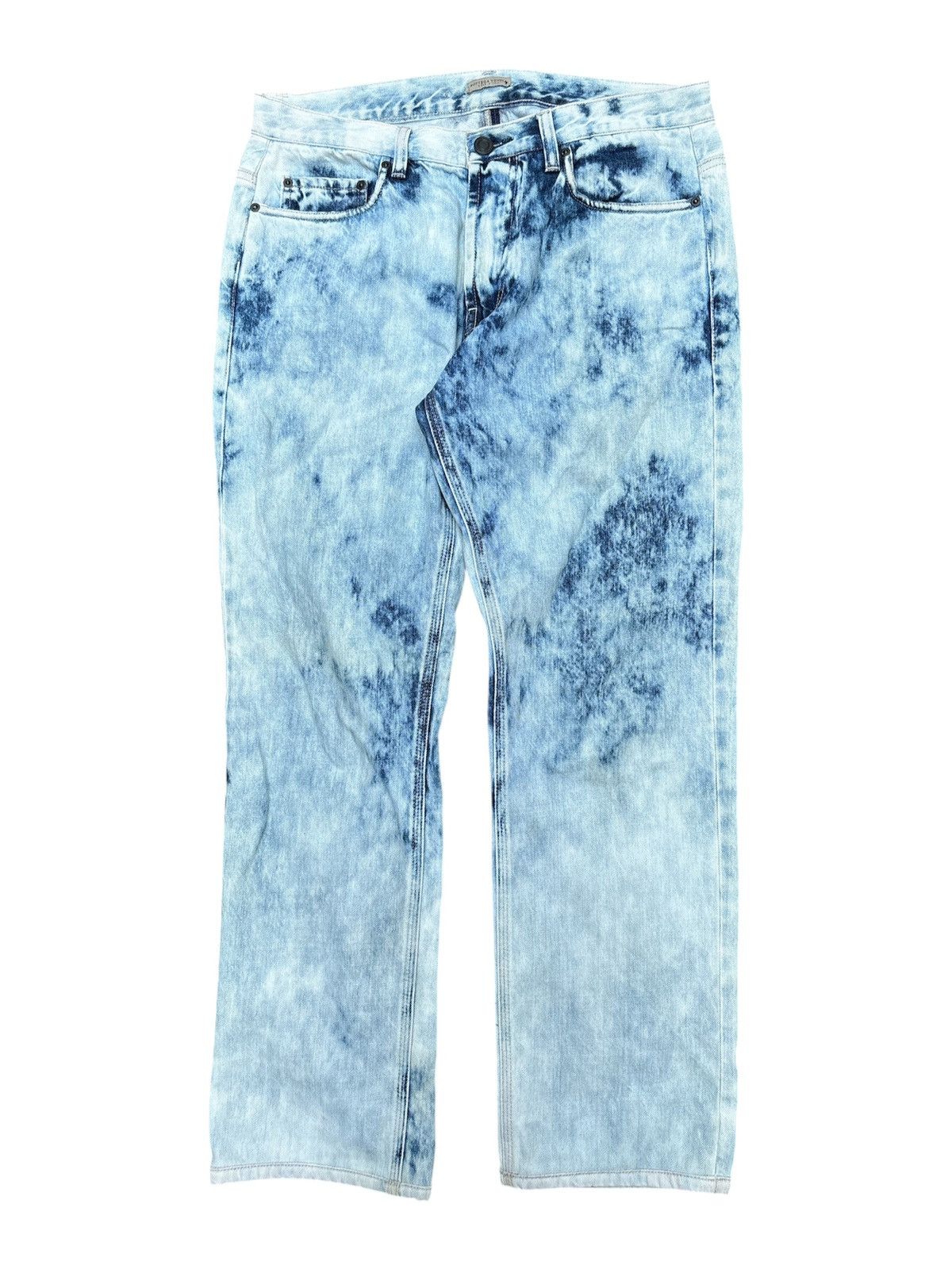 Bottega Veneta Bleached Effect Denim Jeans Size US 30 / EU 46 - 1 Thumbnail