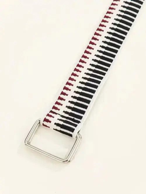 Other Striped Tape Belt Size ONE SIZE - 7 Thumbnail